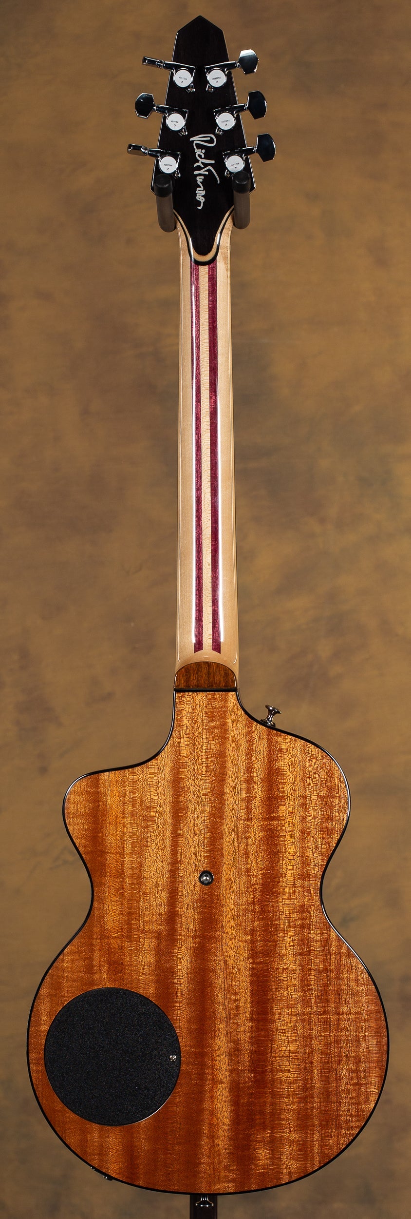 Rick Turner Model 1 Deluxe Electric Guitar Curly Redwood