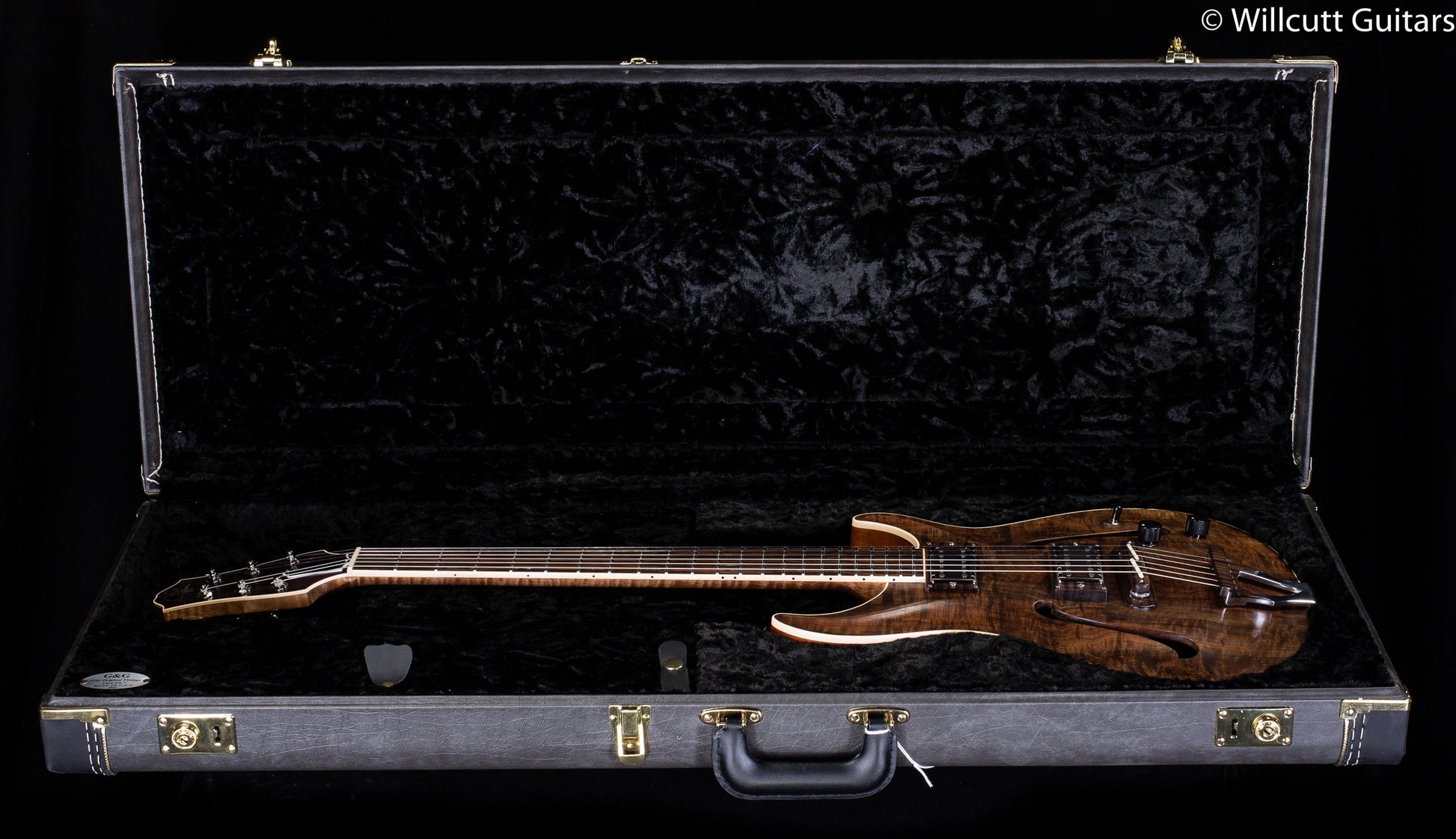 Giffin Standard X Hollow Body Walnut Top (201)