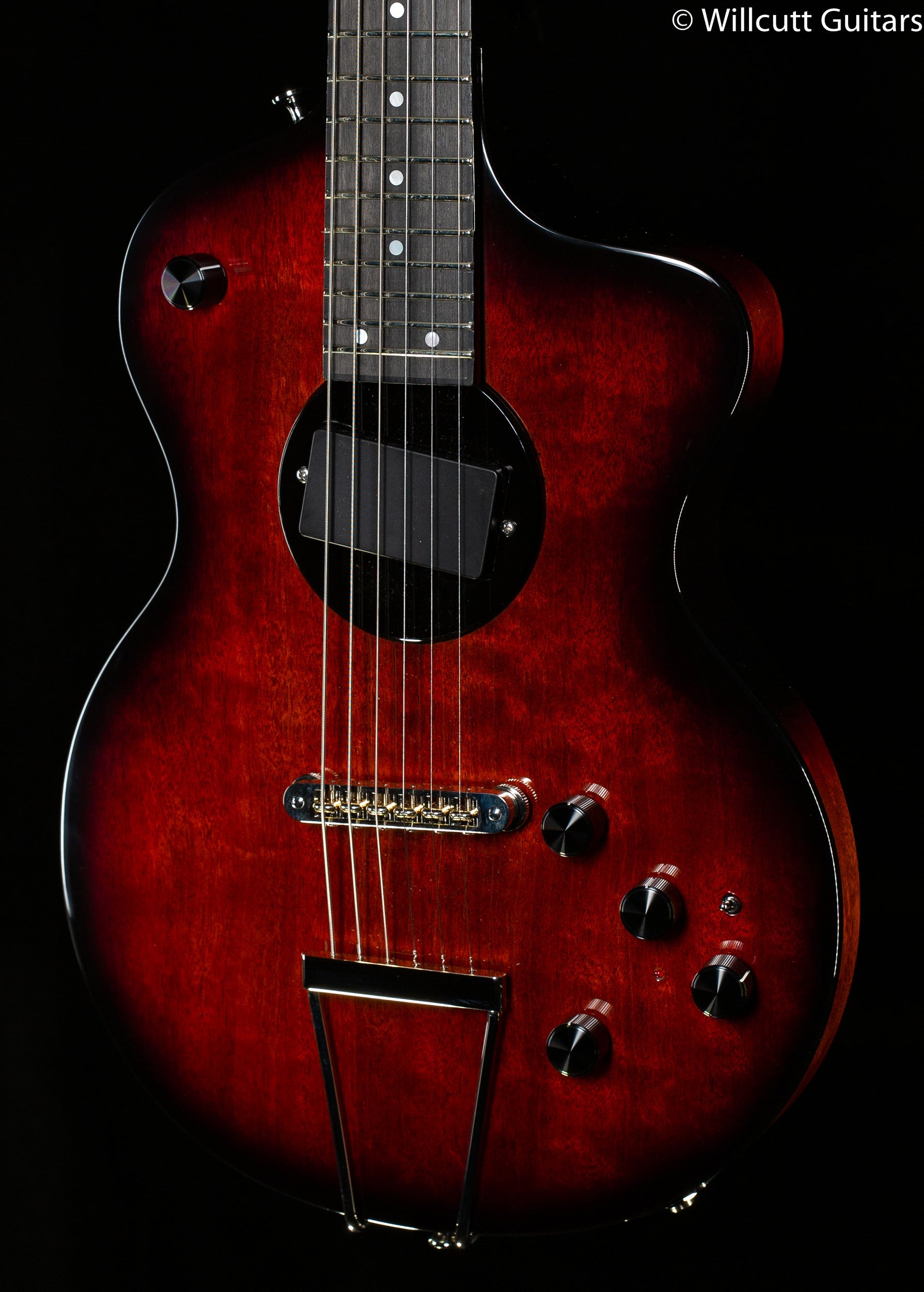 Rick Turner Model 1 Standard CP Mahogany Full Burst Finish (805)