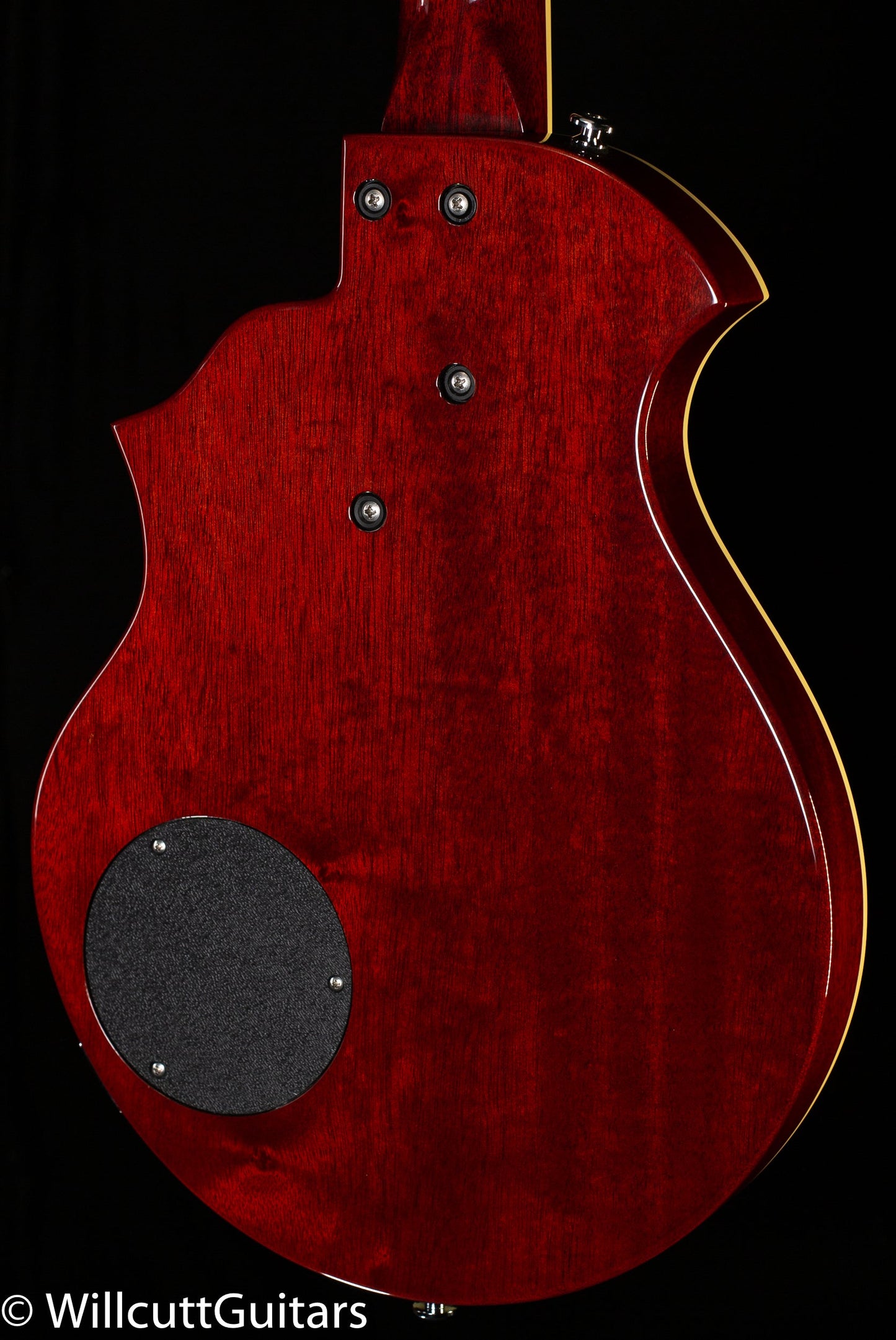 Rick Turner Model T Deluxe Bass, Zack Special 32" Scale Burgundy (807)