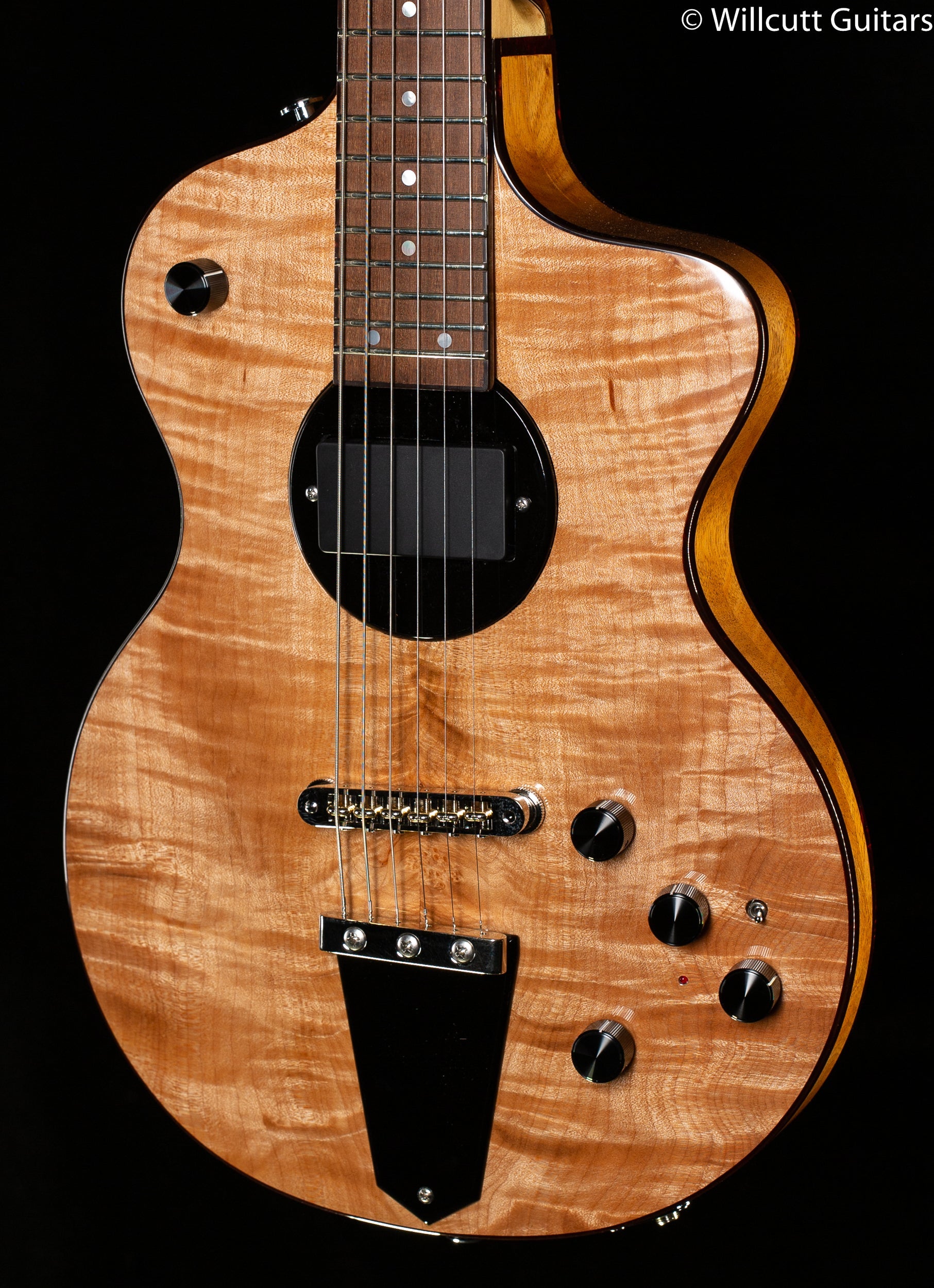Rick Turner Model 1 Deluxe Flamed Maple Top (813)
