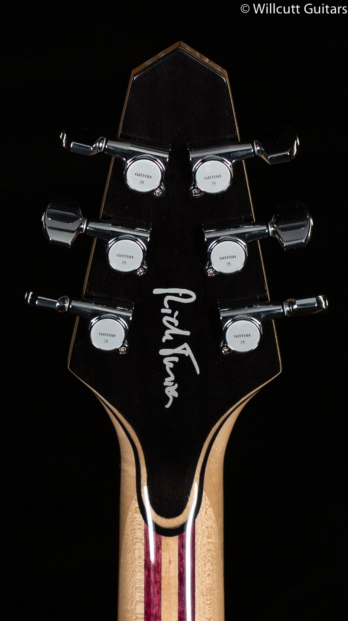 Rick Turner Model 1 Deluxe Flamed Maple Top (813)