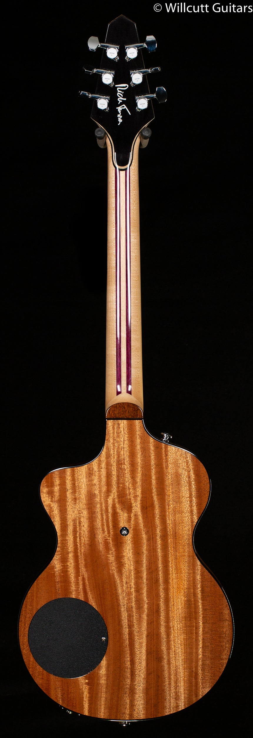 Rick Turner Model 1 Deluxe Flamed Maple top (814)