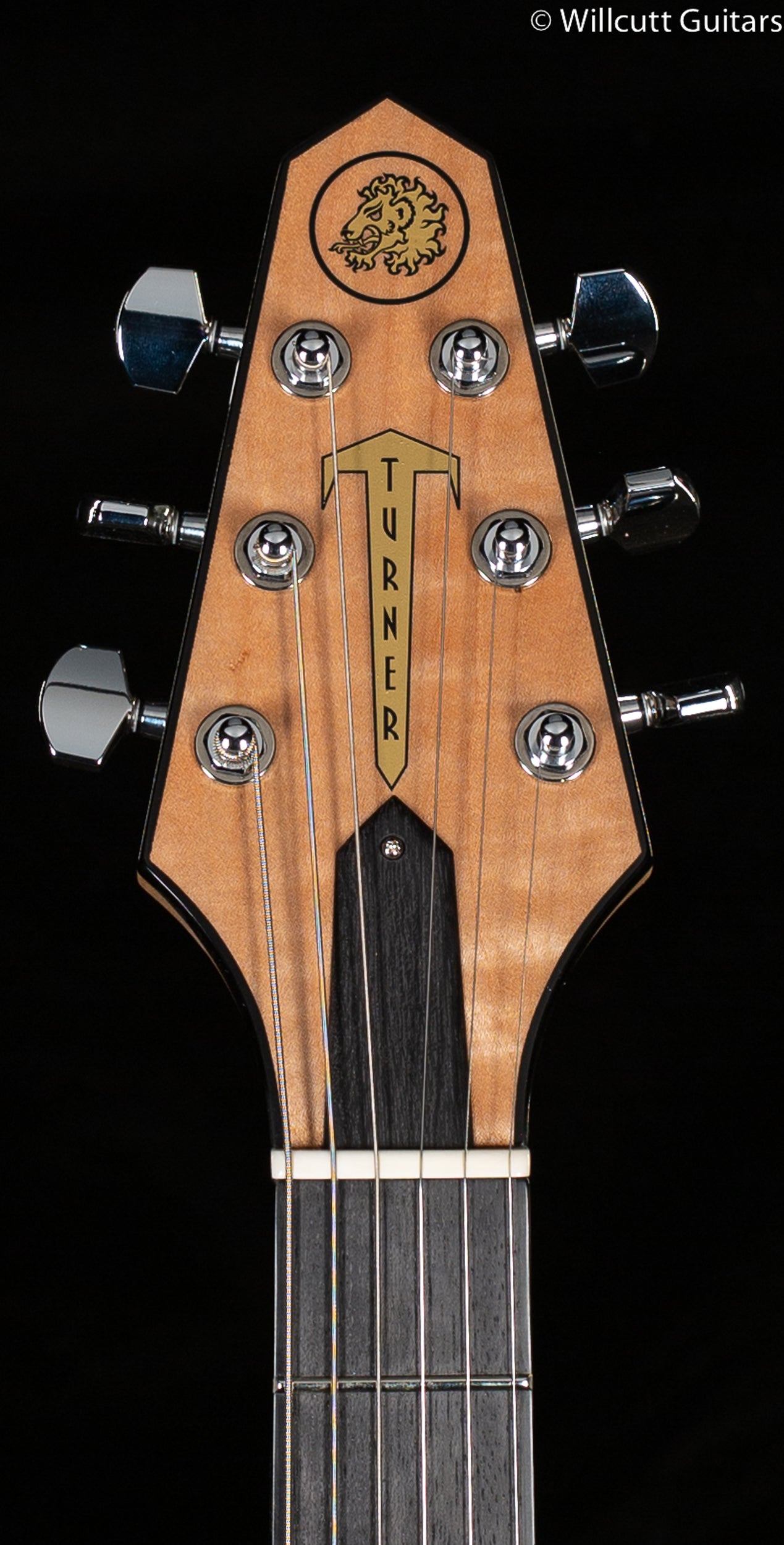 Rick Turner Model 1 Deluxe Flamed Maple top (814)