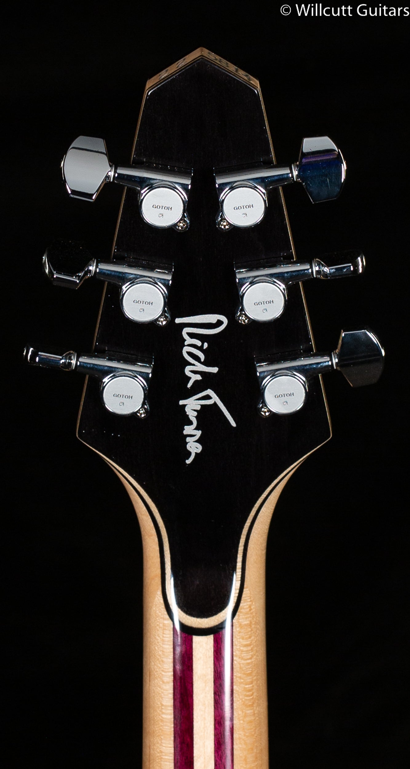 Rick Turner Model 1 Deluxe Flamed Maple top (814)