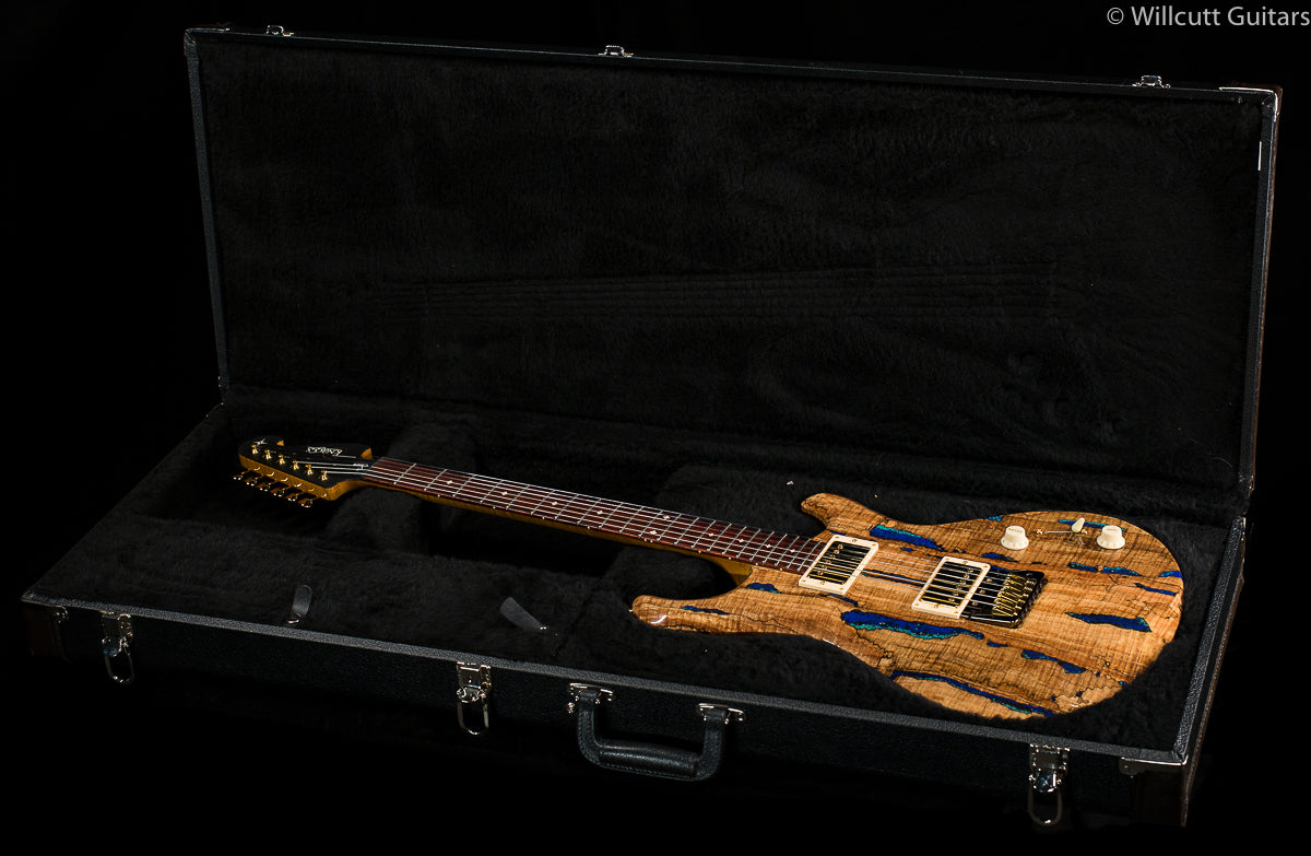 Knaggs Chesapeake Severn, Tier 2, Natural Spalt Top, Blue Lapis Inlay w/case