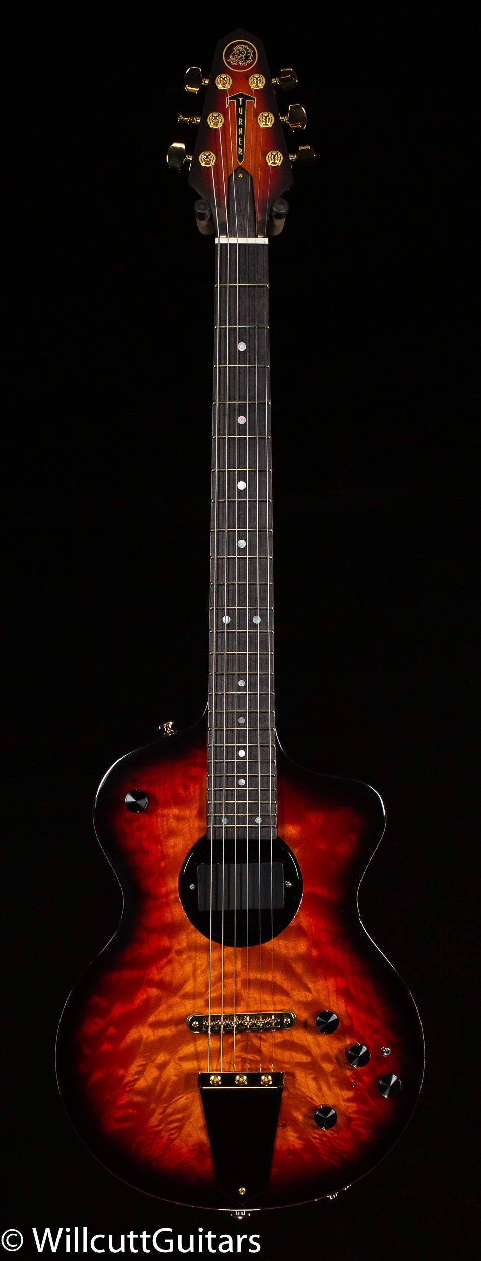 Rick Turner Model 1 Deluxe Quilted Maple (840)