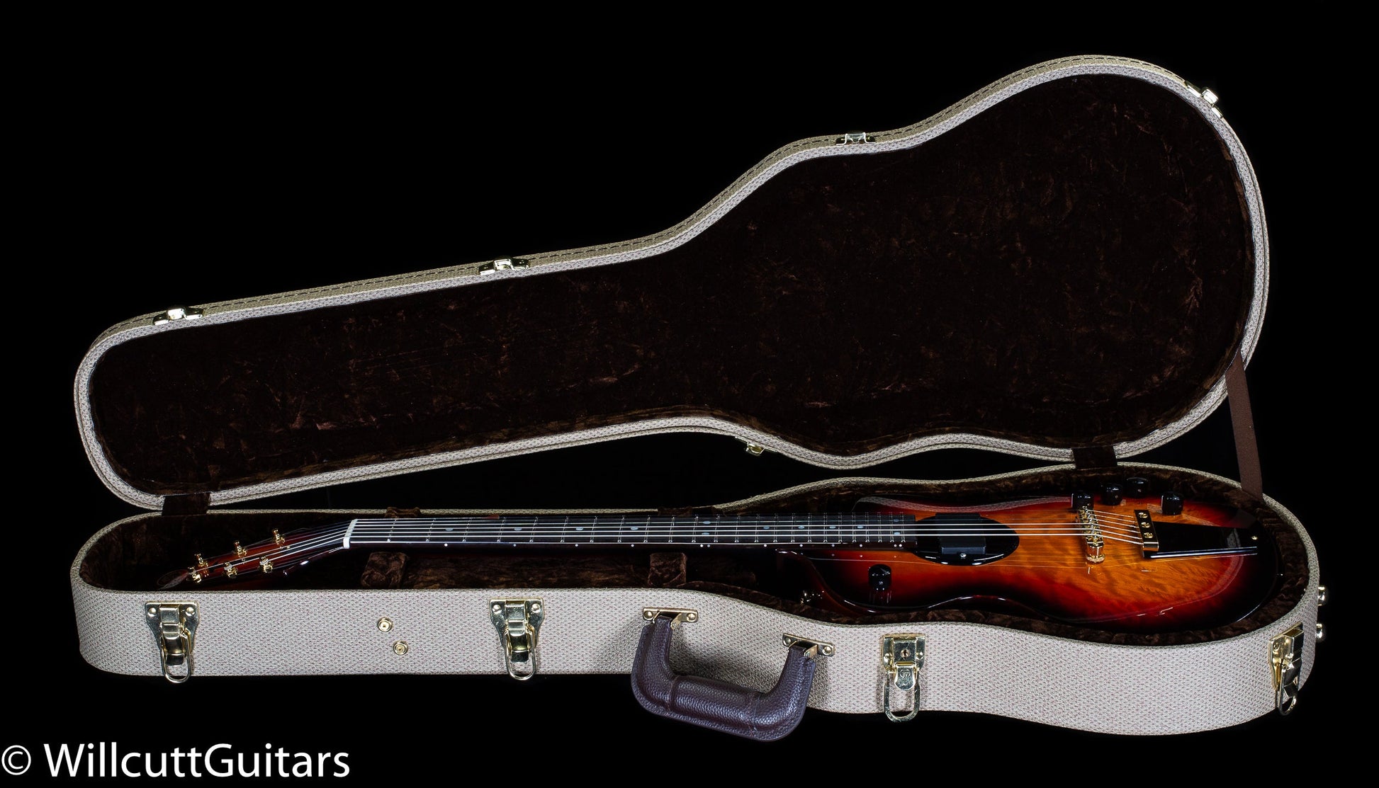 Rick Turner Model 1 Deluxe Quilted Maple (840)