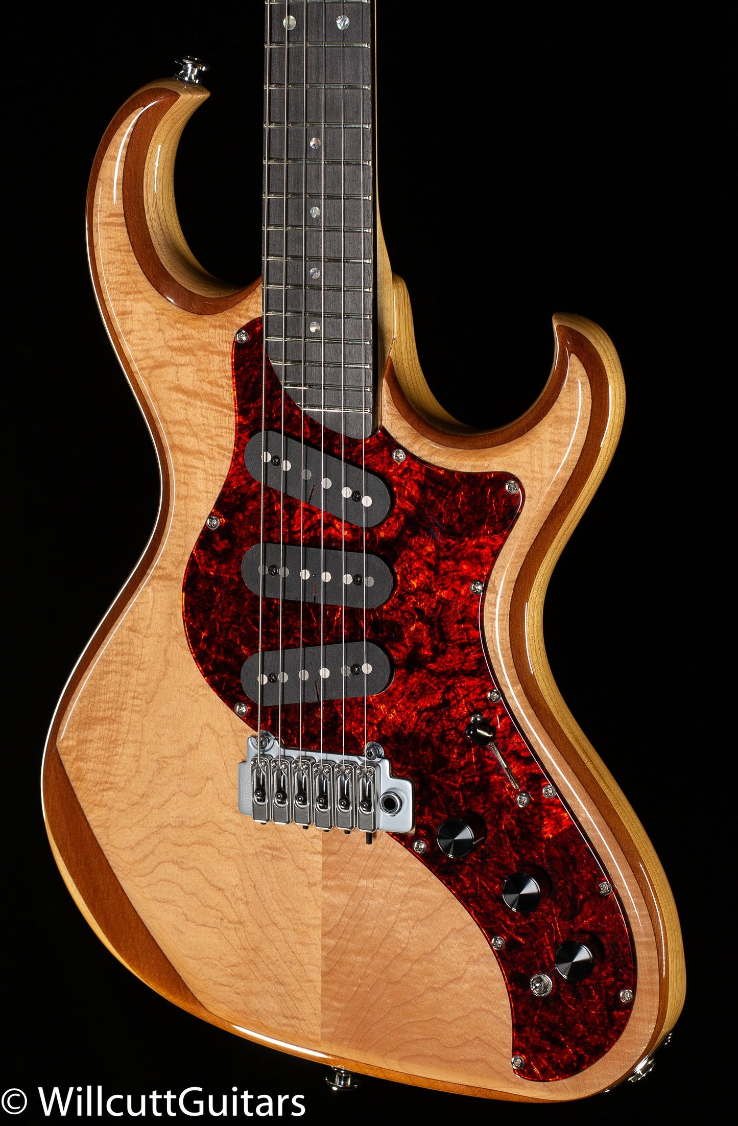 Rick Turner Electroline Guitar Lam Top Natural - Walker Booster (862)