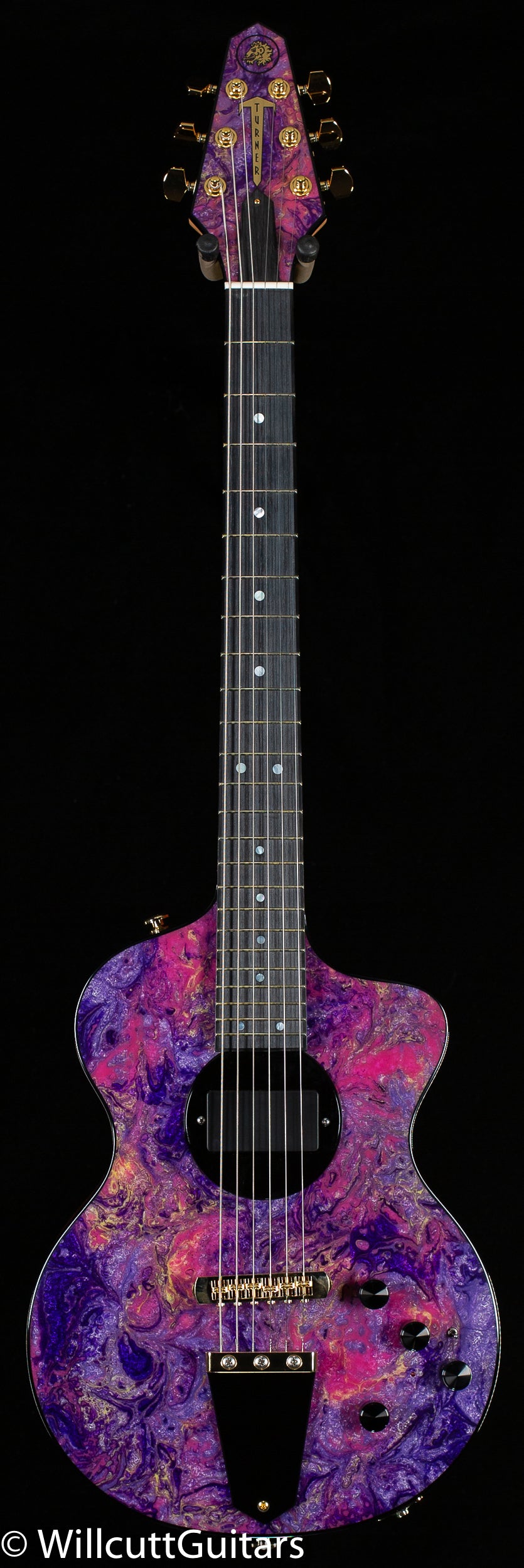 Rick Turner Model 1 Standard Purple Haze Top (867)