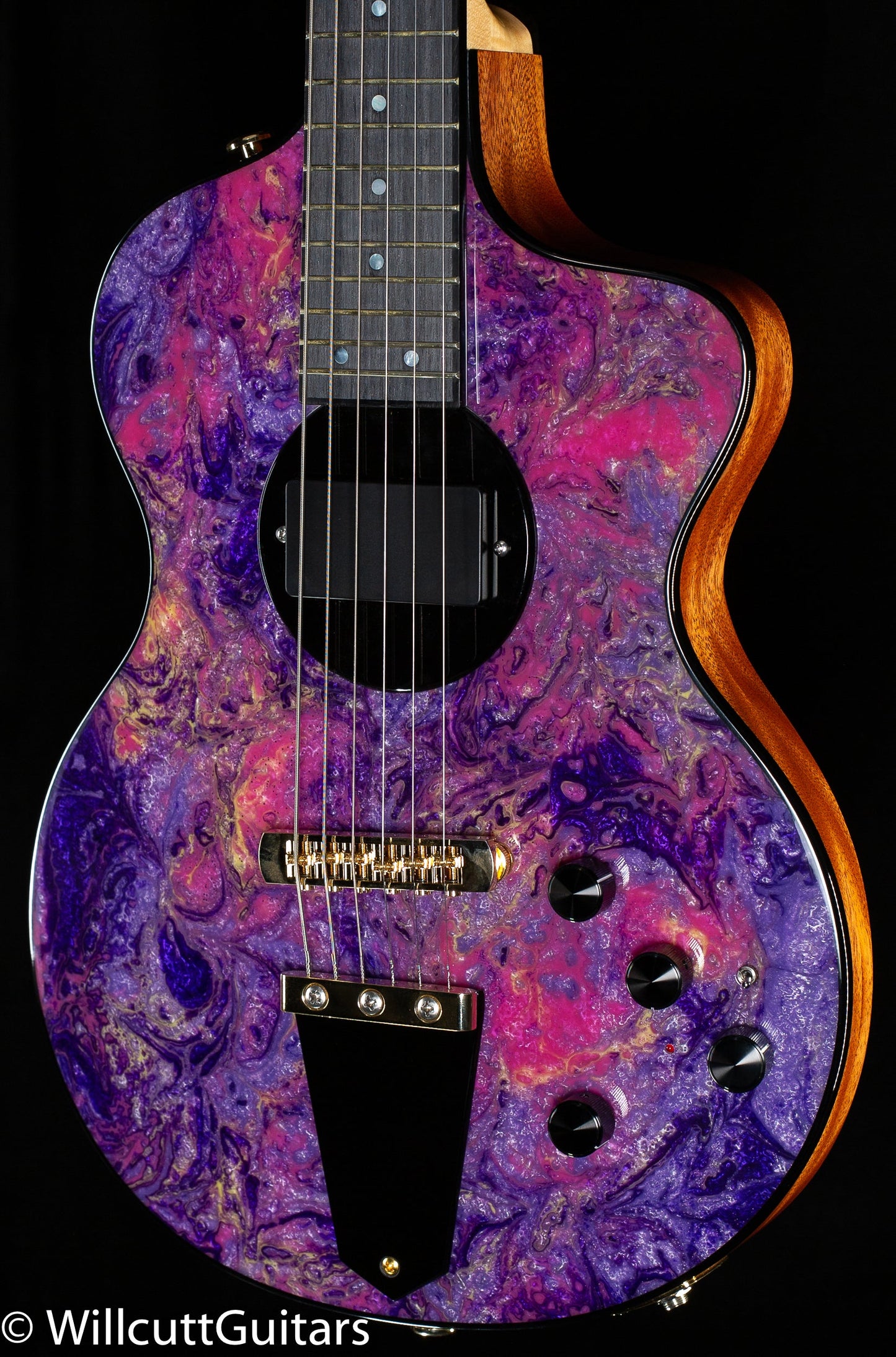 Rick Turner Model 1 Standard Purple Haze Top (867)