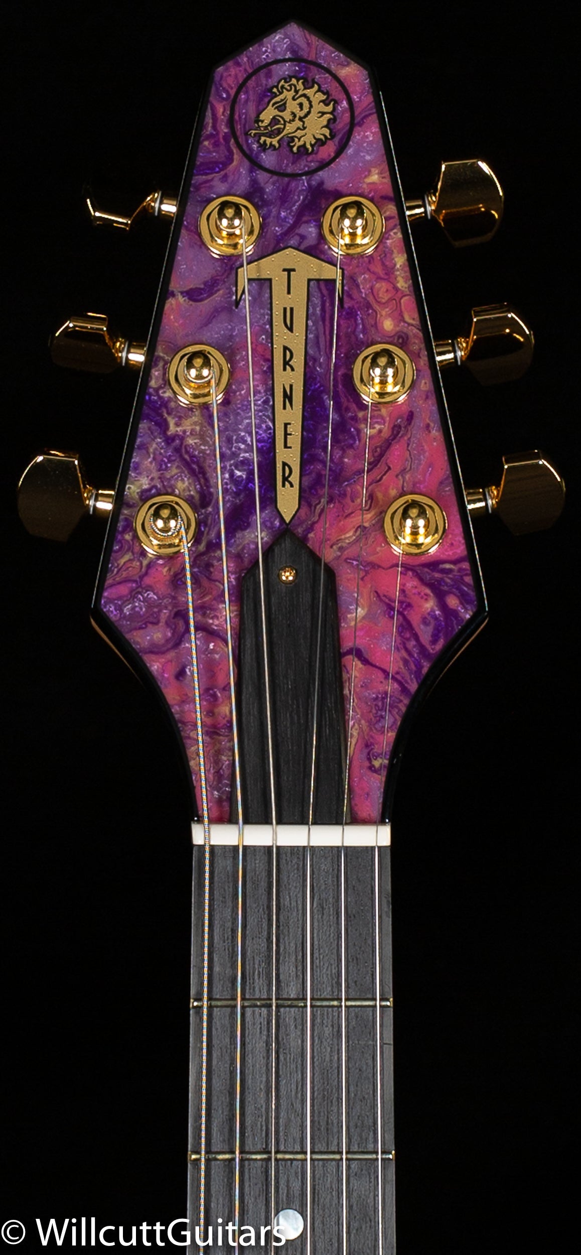 Rick Turner Model 1 Standard Purple Haze Top (867)