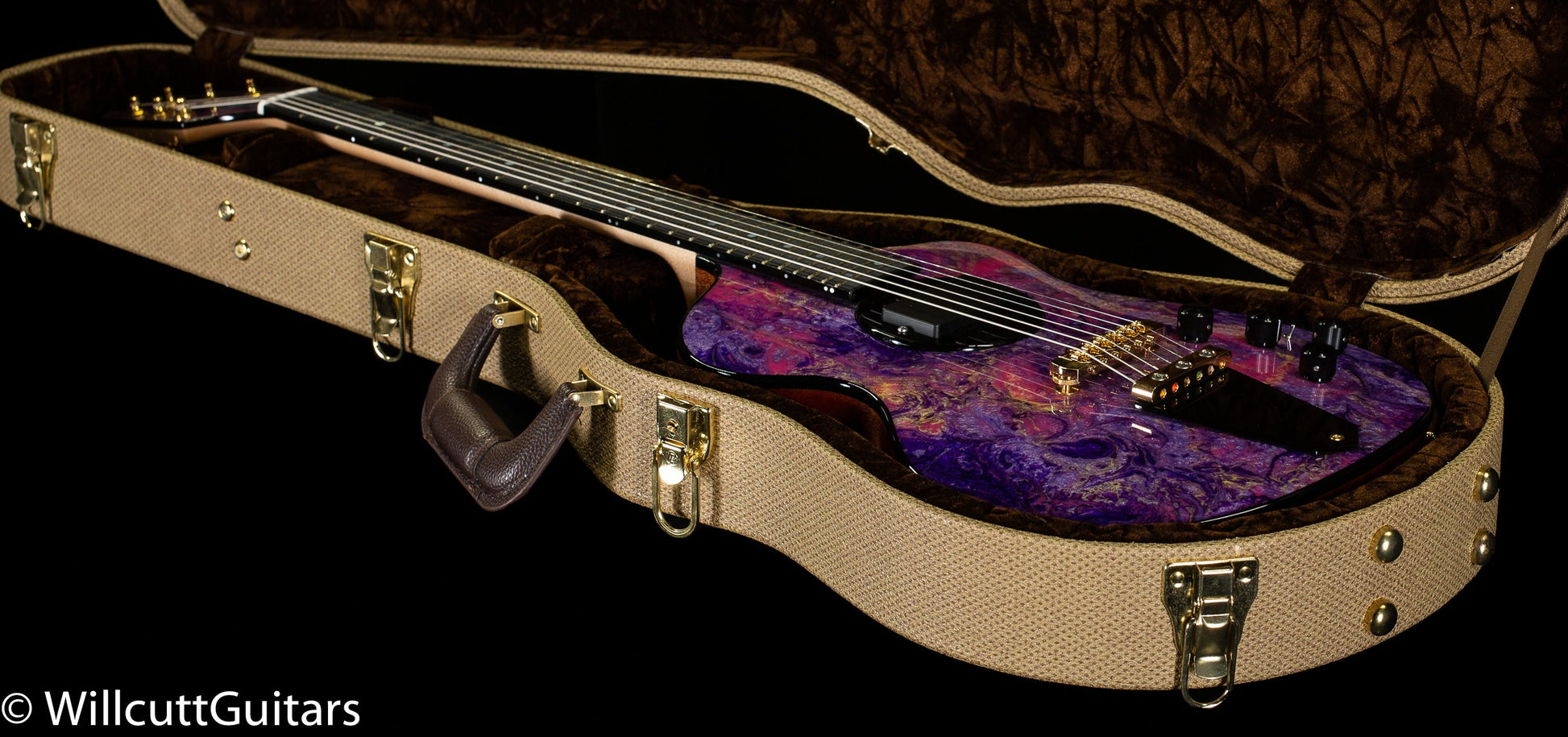 Rick Turner Model 1 Standard Purple Haze Top (867)