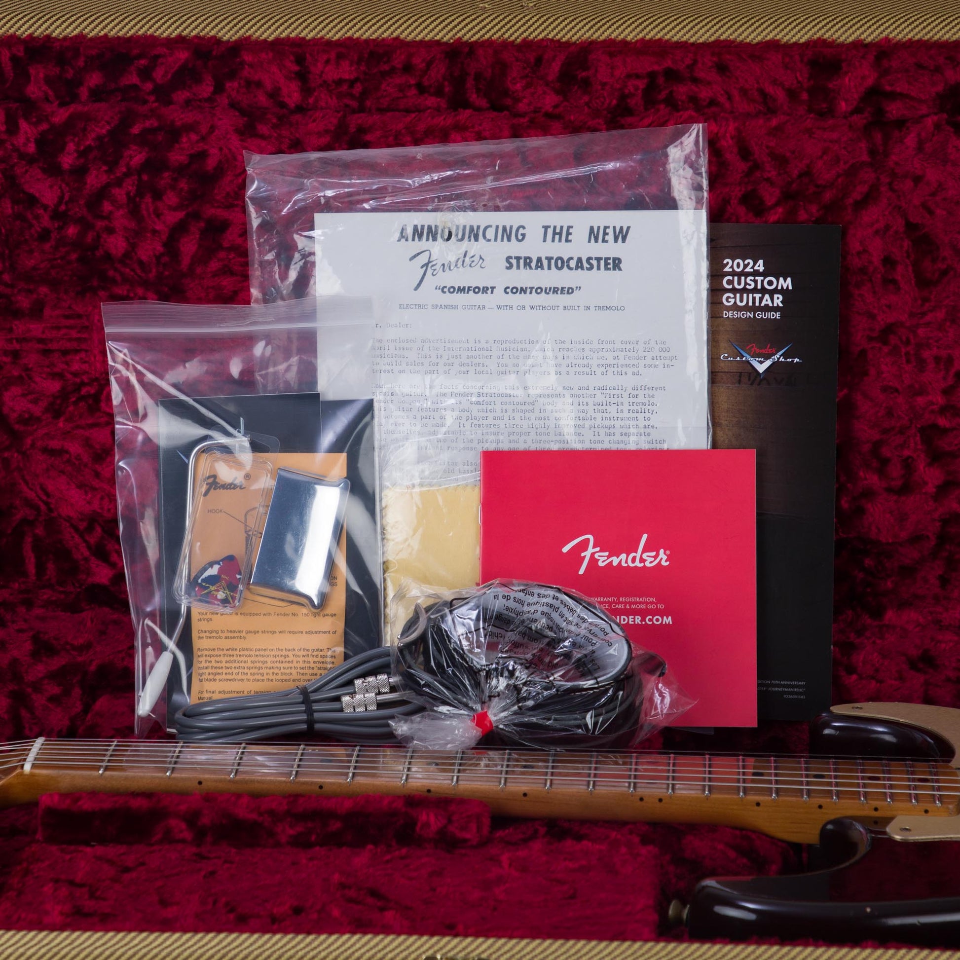 Fender Custom Shop Limited Edition 70th Anniversary 1956 Stratocaster Electric Guitar - Wide Fade Chocolate 2-Tone Sunburst - #LXX0491