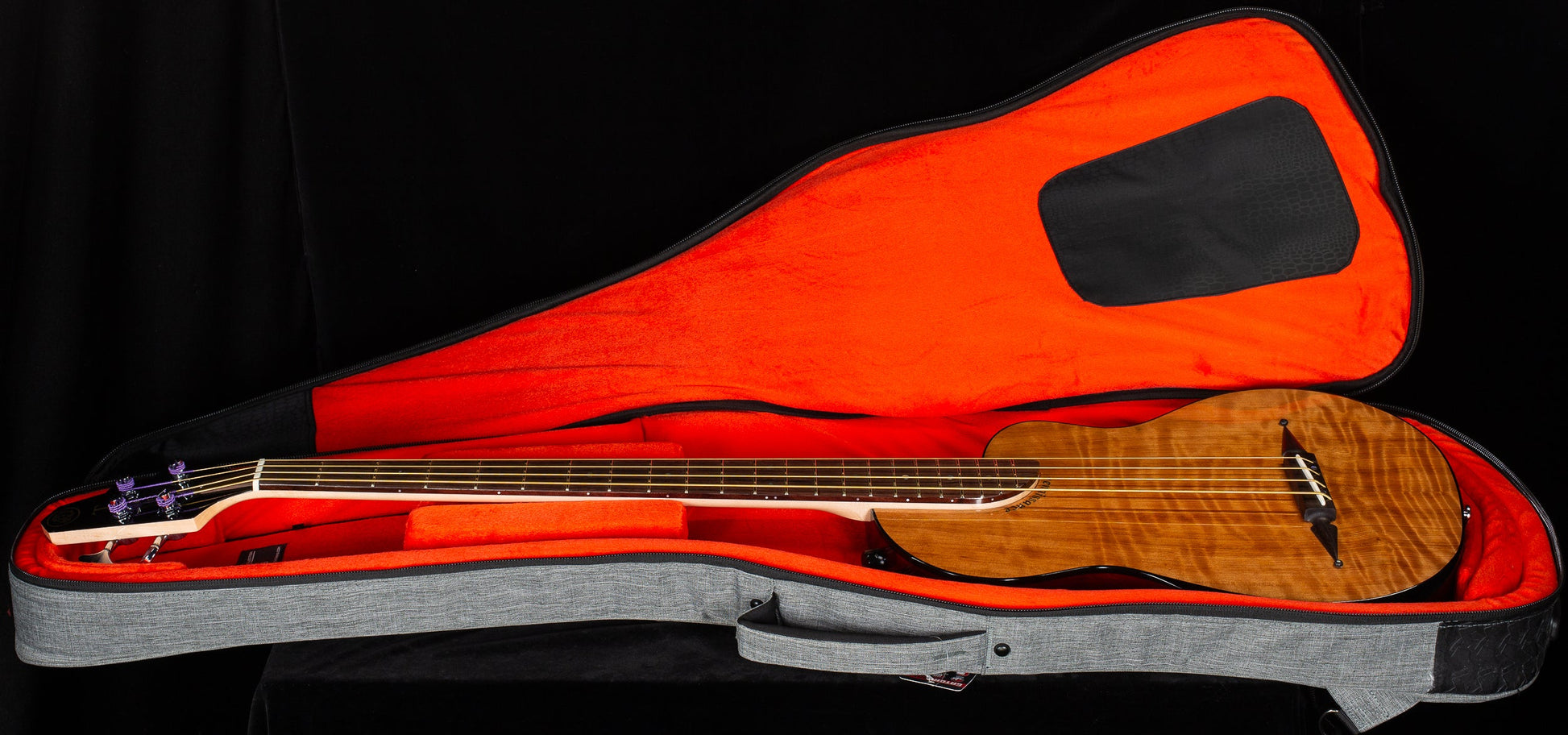 Rick Turner Renaissance RB4 Bass Comfort Carve Fretted Flamed redwood top (886)