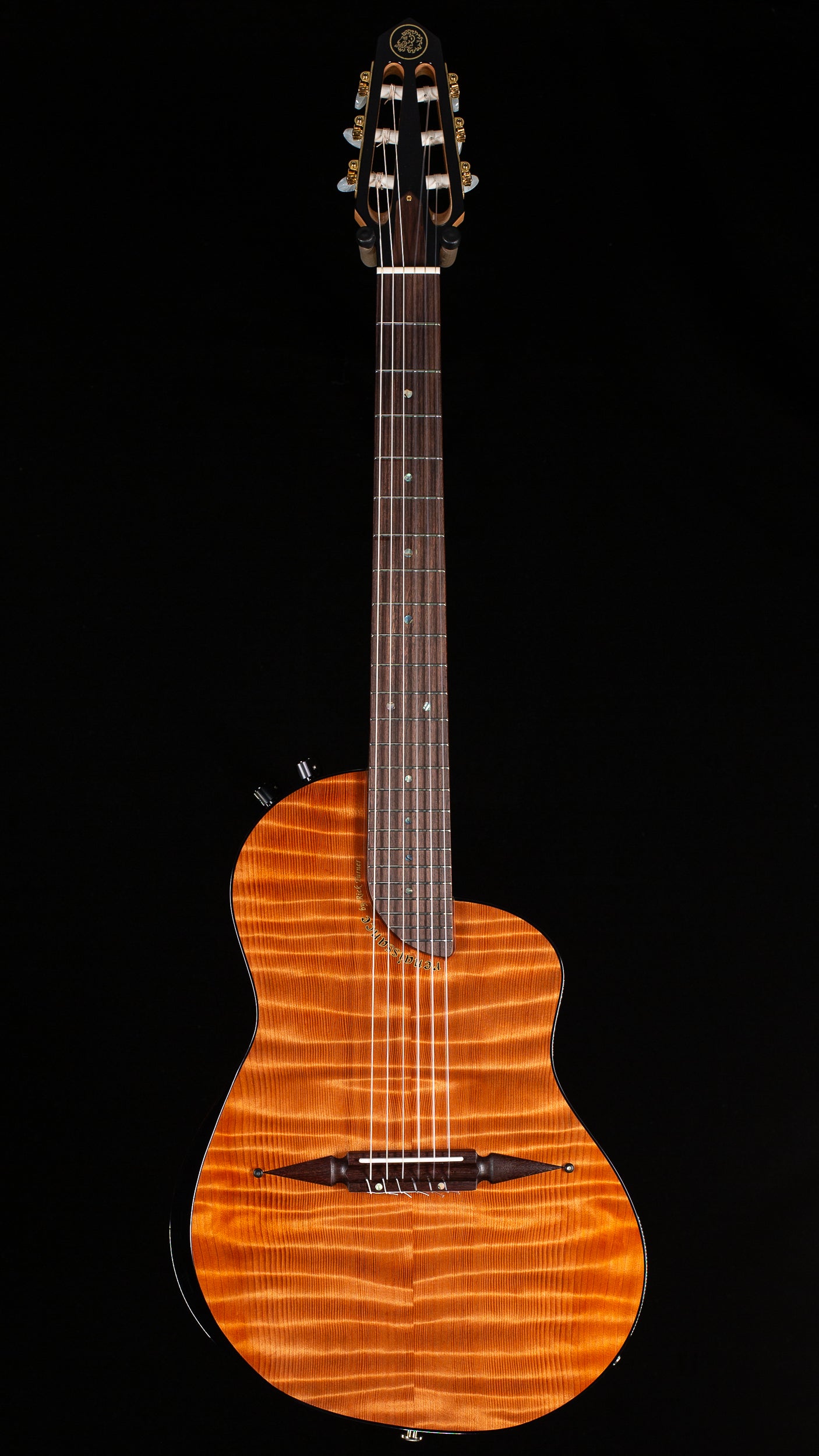 Rick Turner Renaissance RN6 Comfort Carve Flamed redwood top (887)