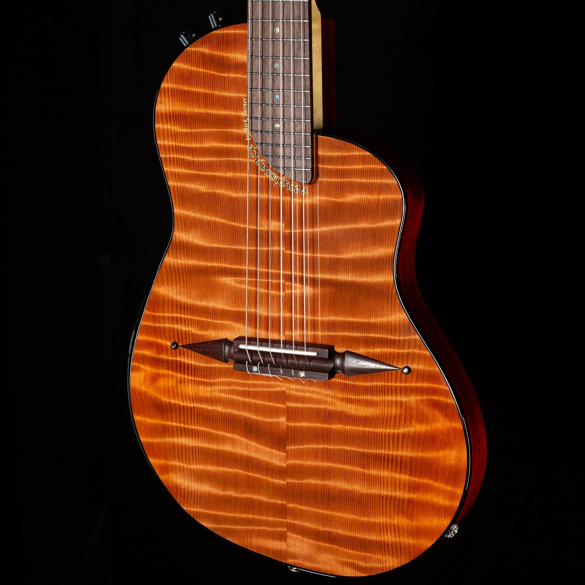 Rick Turner Renaissance RN6 Comfort Carve Flamed redwood top (887)