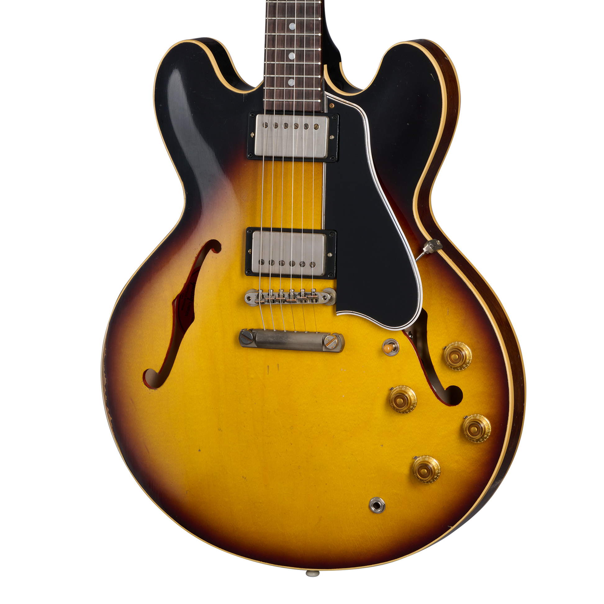 Gibson Custom 1958 ES-335 Reissue, Heavy Aged, Faded Tobacco Burst