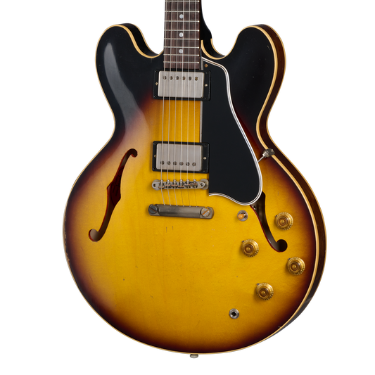 Gibson Custom 1958 ES-335 Reissue, Heavy Aged, Faded Tobacco Burst