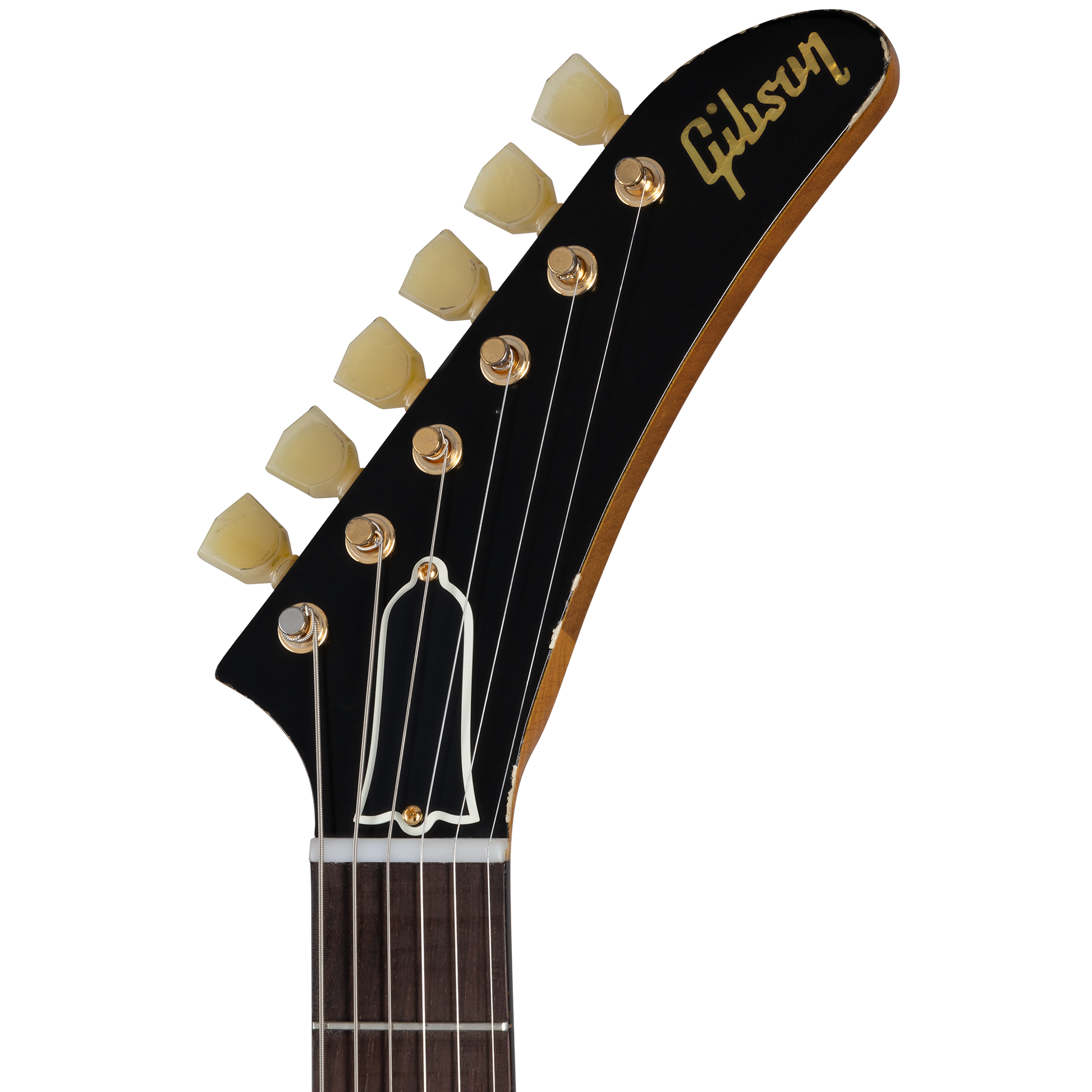 Gibson Custom 58 Korina Explorer Brazilian Rosewood Fingerboard, Aged Natural