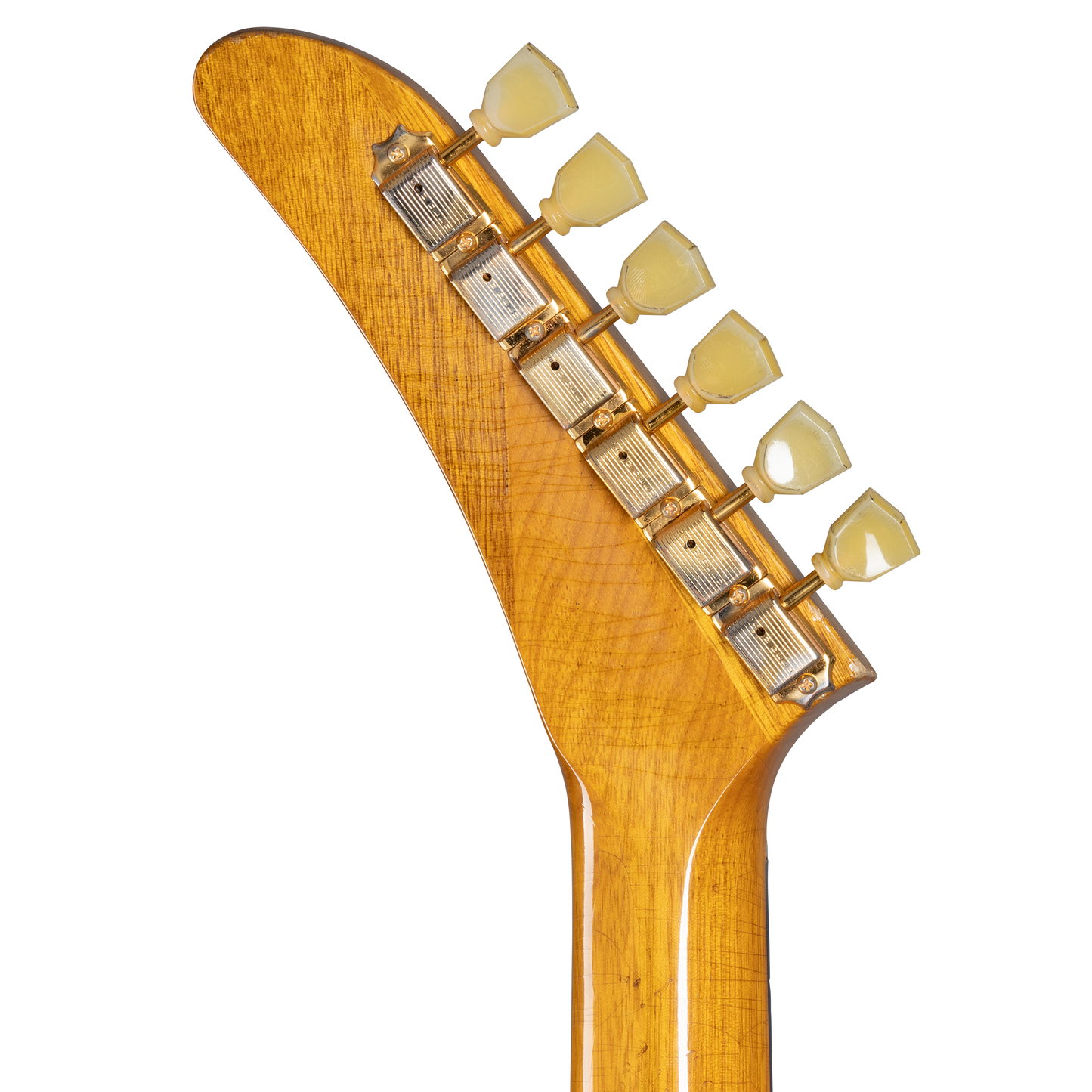 Gibson Custom 58 Korina Explorer Brazilian Rosewood Fingerboard, Aged Natural