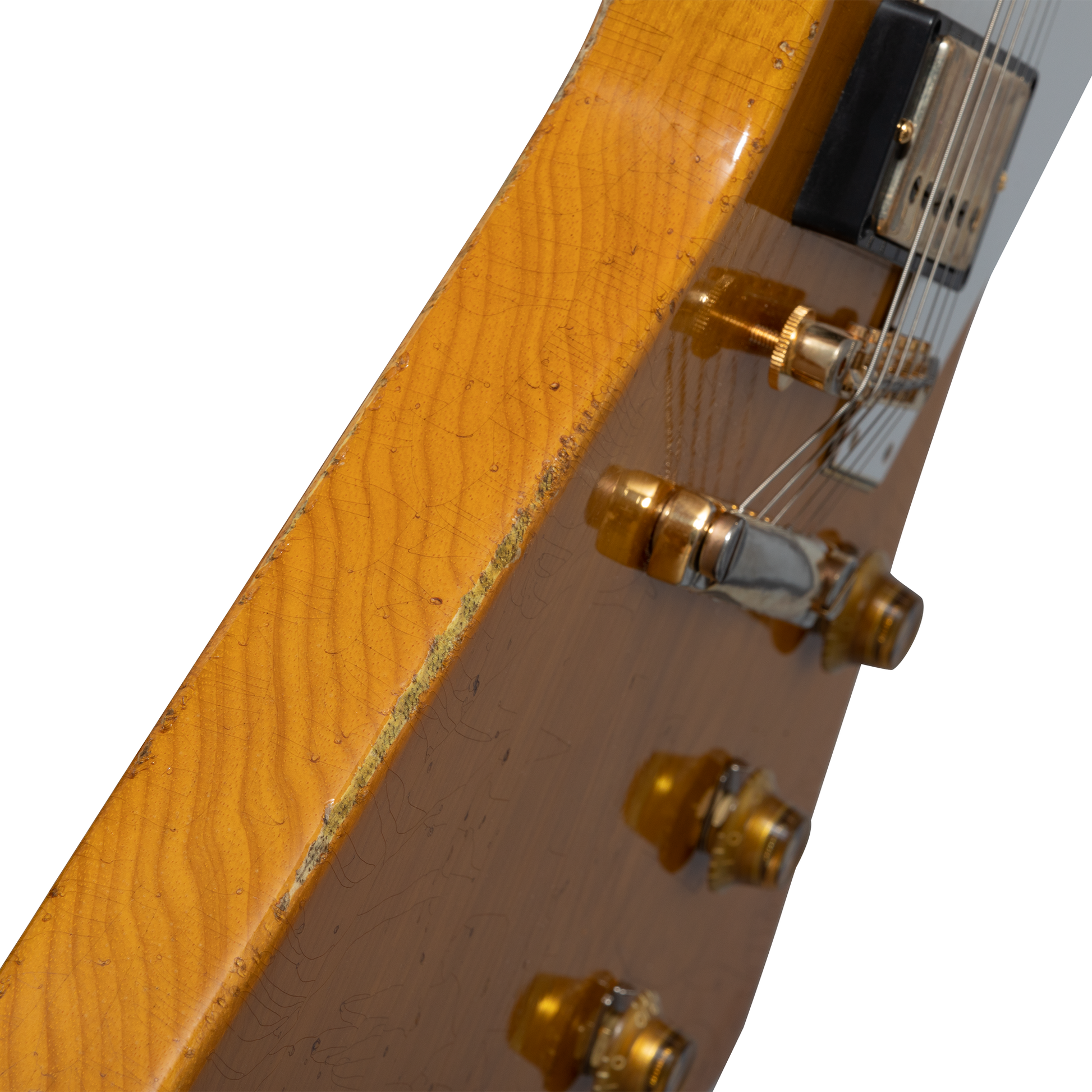 Gibson Custom 58 Korina Explorer Brazilian Rosewood Fingerboard, Aged Natural