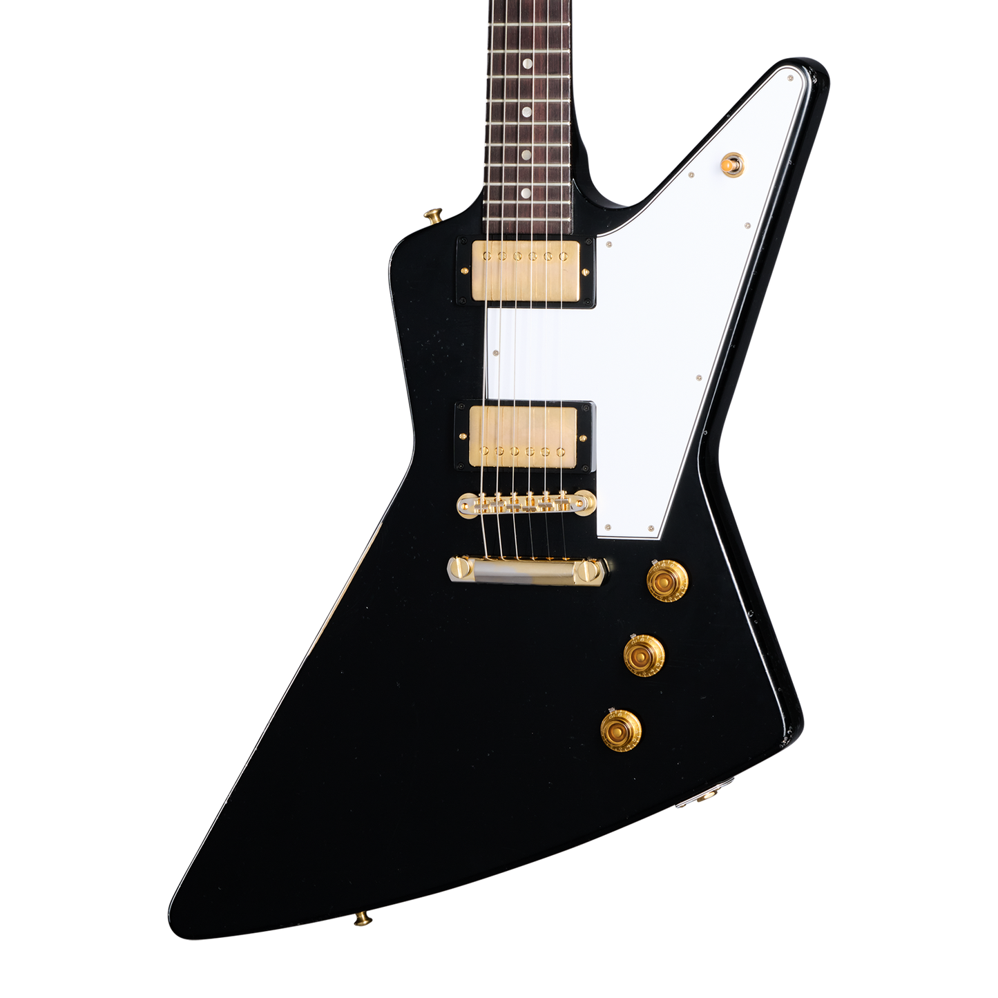 Gibson Custom 1958 Korina Explorer Reissue, Light Aged, Ebony