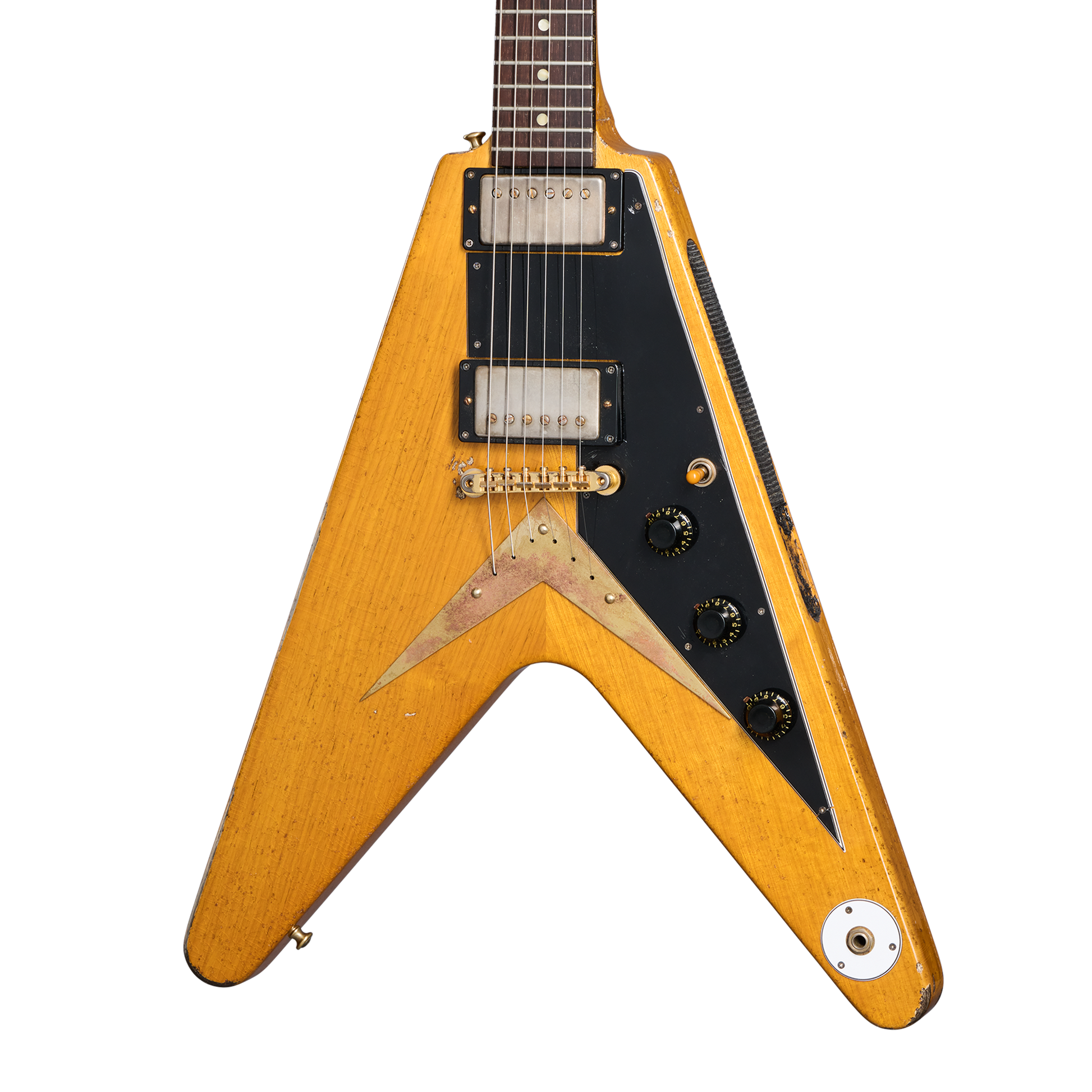 Gibson Custom Joe Bonamassa "Amos" 1958 Flying V Collector's Edition, Antique Natural