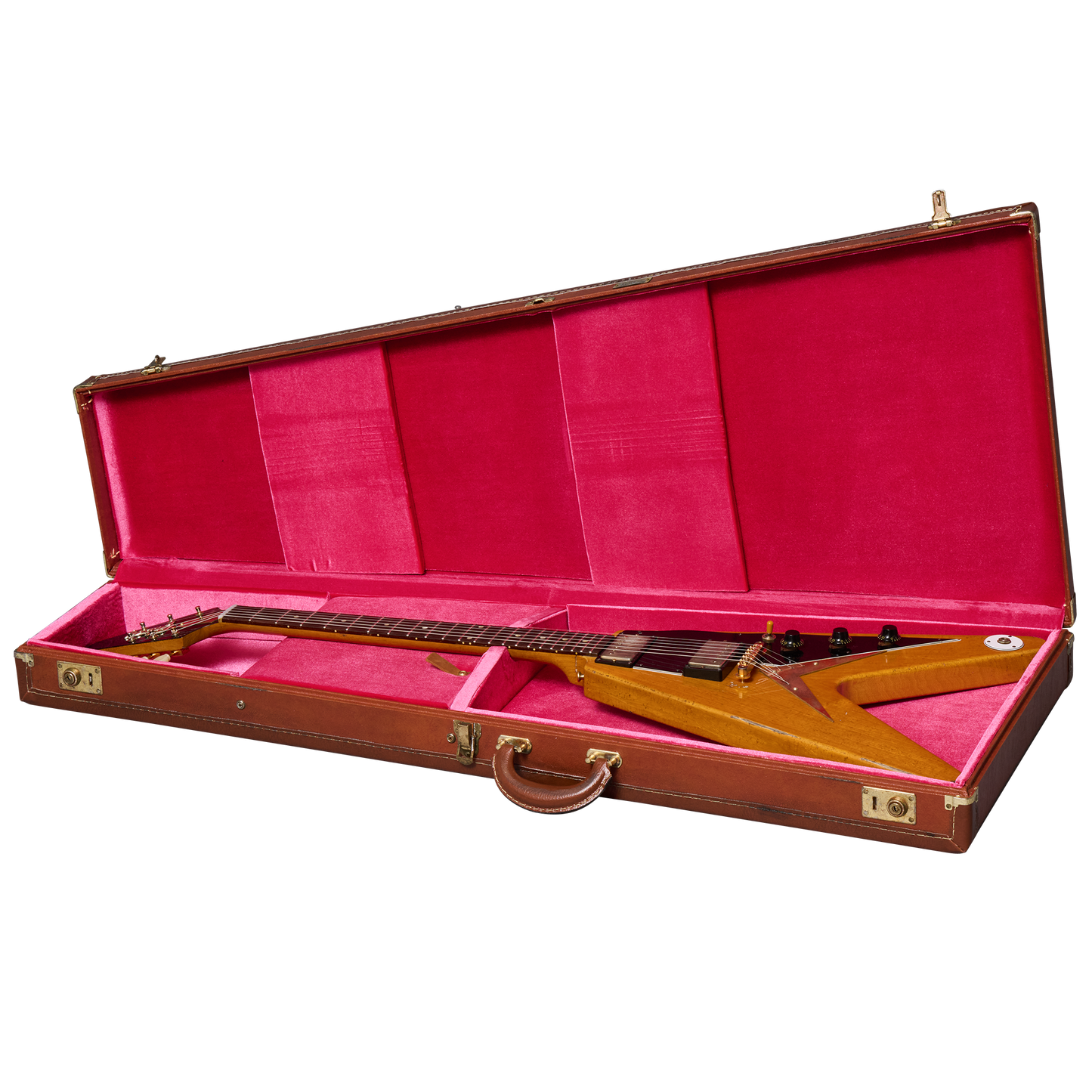 Gibson Custom Joe Bonamassa "Amos" 1958 Flying V Collector's Edition, Antique Natural