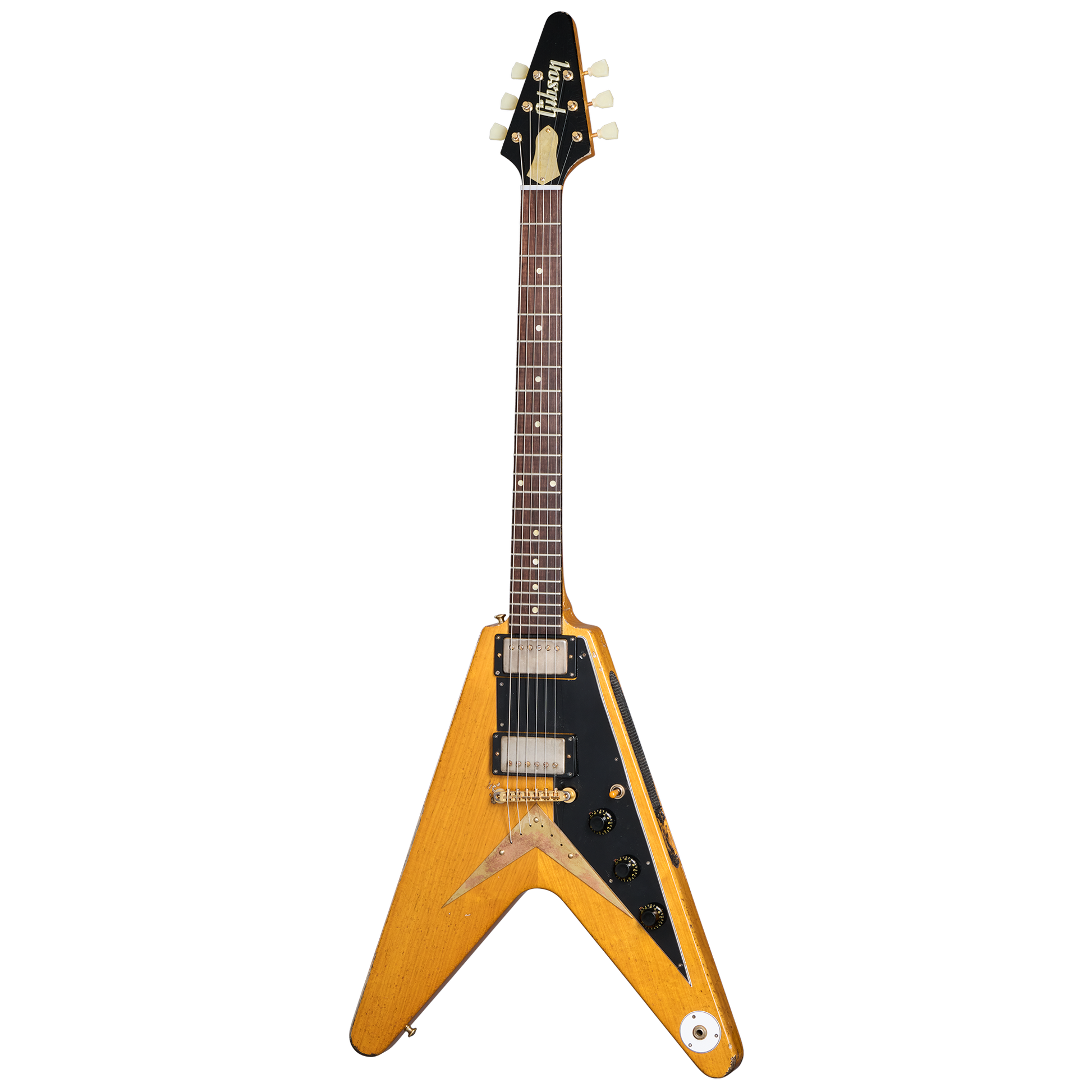 Gibson Custom Joe Bonamassa "Amos" 1958 Flying V Collector's Edition, Antique Natural