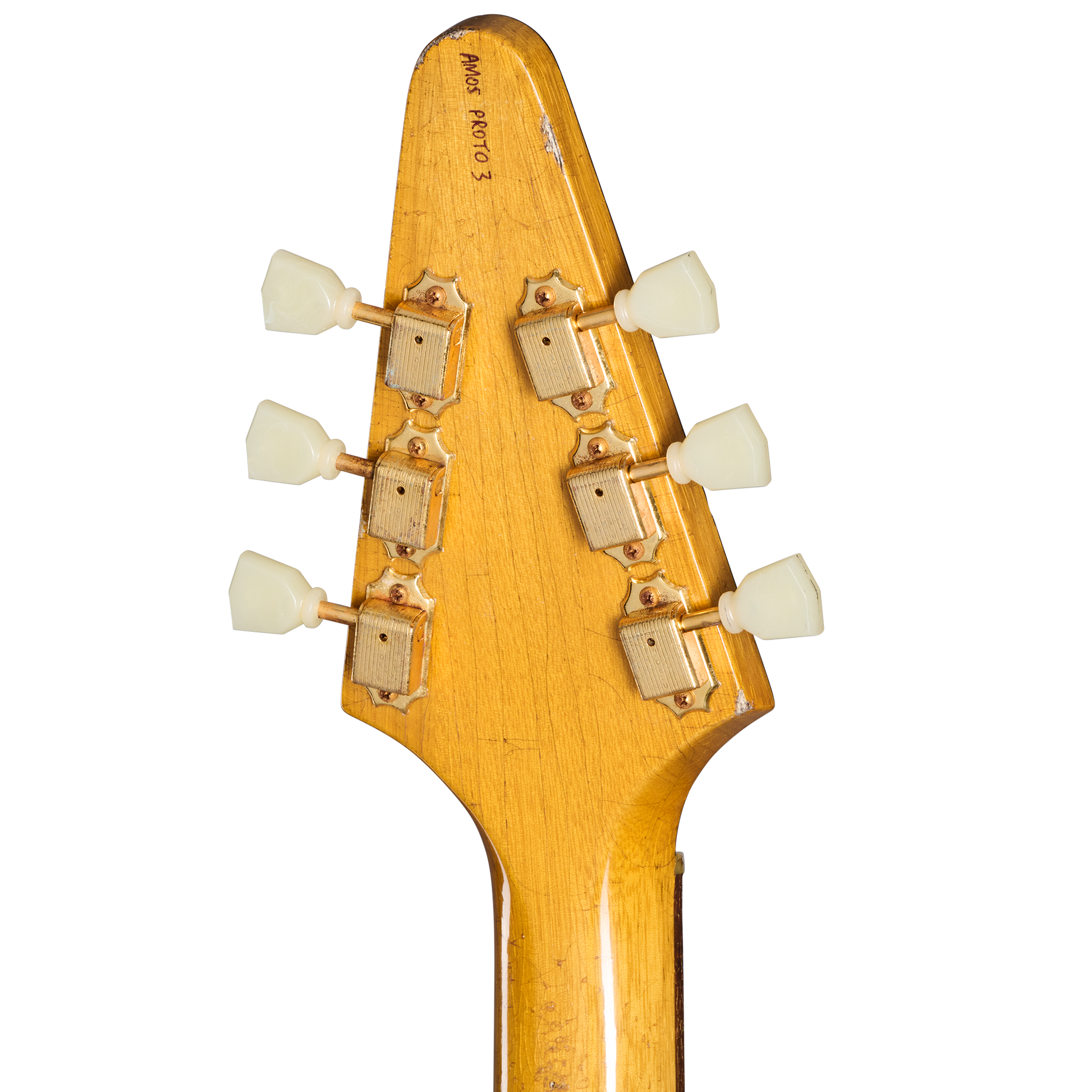 Gibson Custom Joe Bonamassa "Amos" 1958 Flying V Collector's Edition, Antique Natural