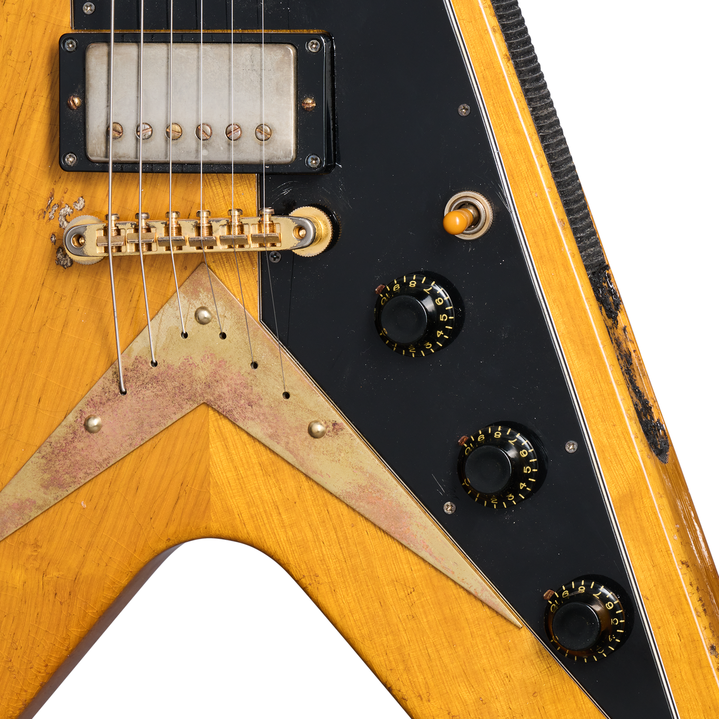Gibson Custom Joe Bonamassa "Amos" 1958 Flying V Collector's Edition, Antique Natural