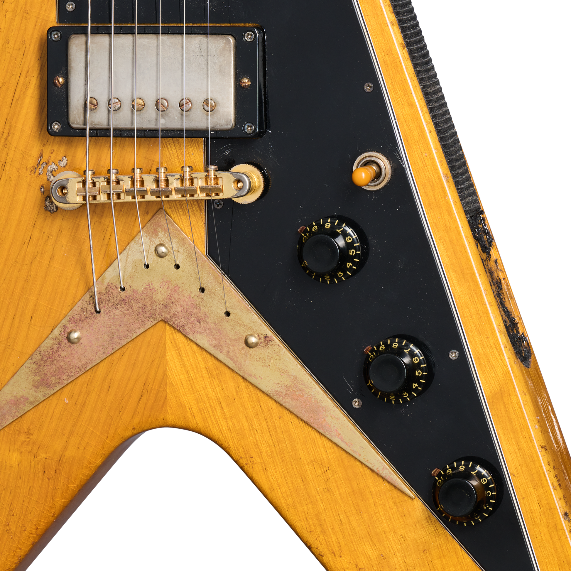 Gibson Custom Joe Bonamassa "Amos" 1958 Flying V Collector's Edition, Antique Natural