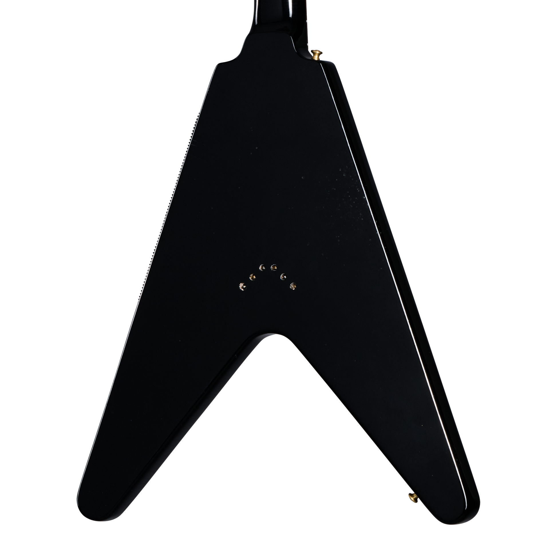 Gibson Custom 1958 Korina Flying V Reissue, Light Aged, Ebony