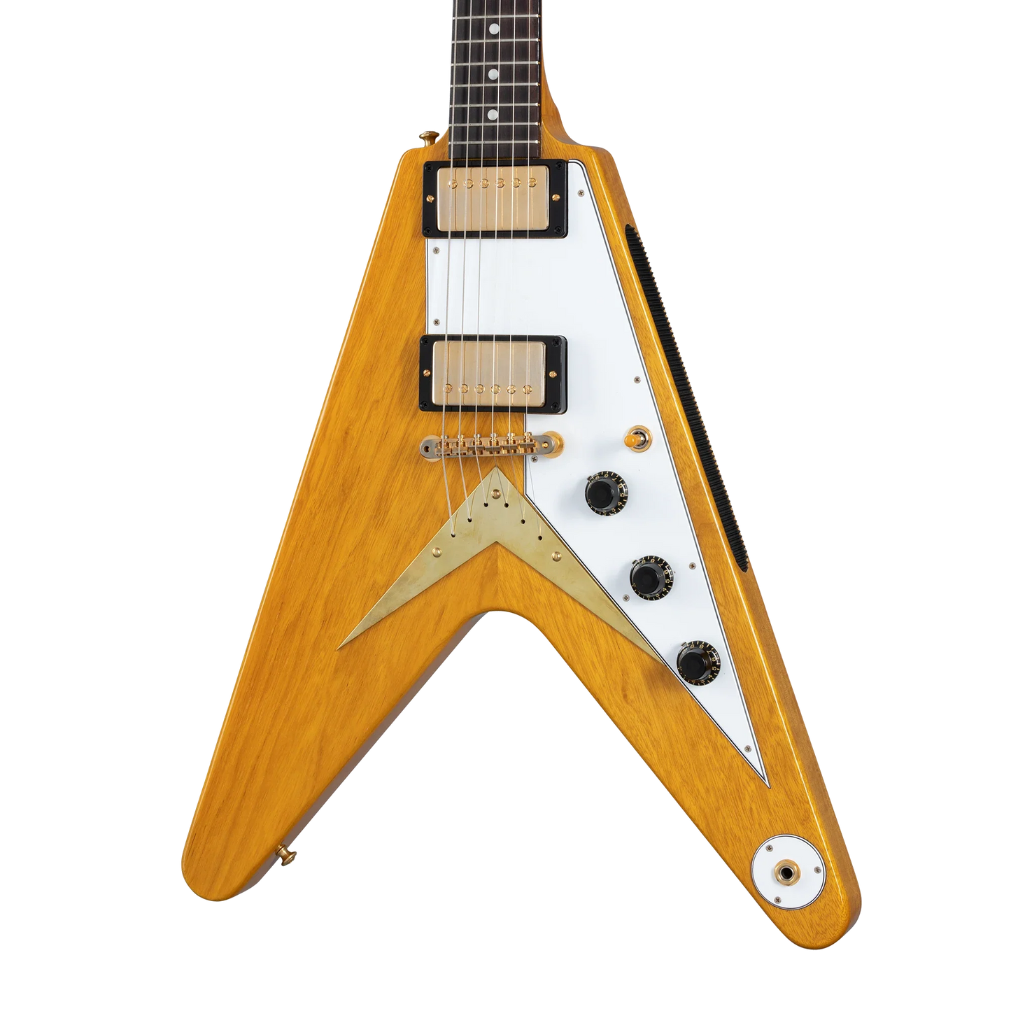 Gibson Custom 1958 Korina Flying V Reissue, Natural