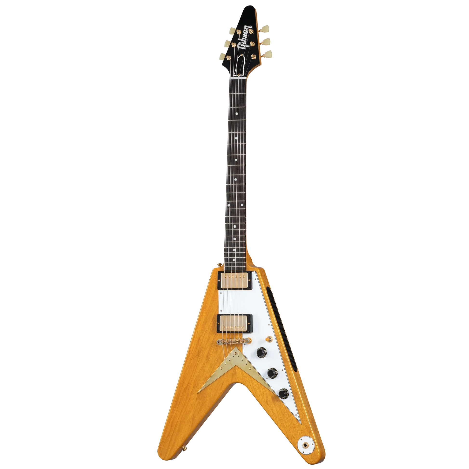 Gibson Custom 1958 Korina Flying V Reissue, Natural