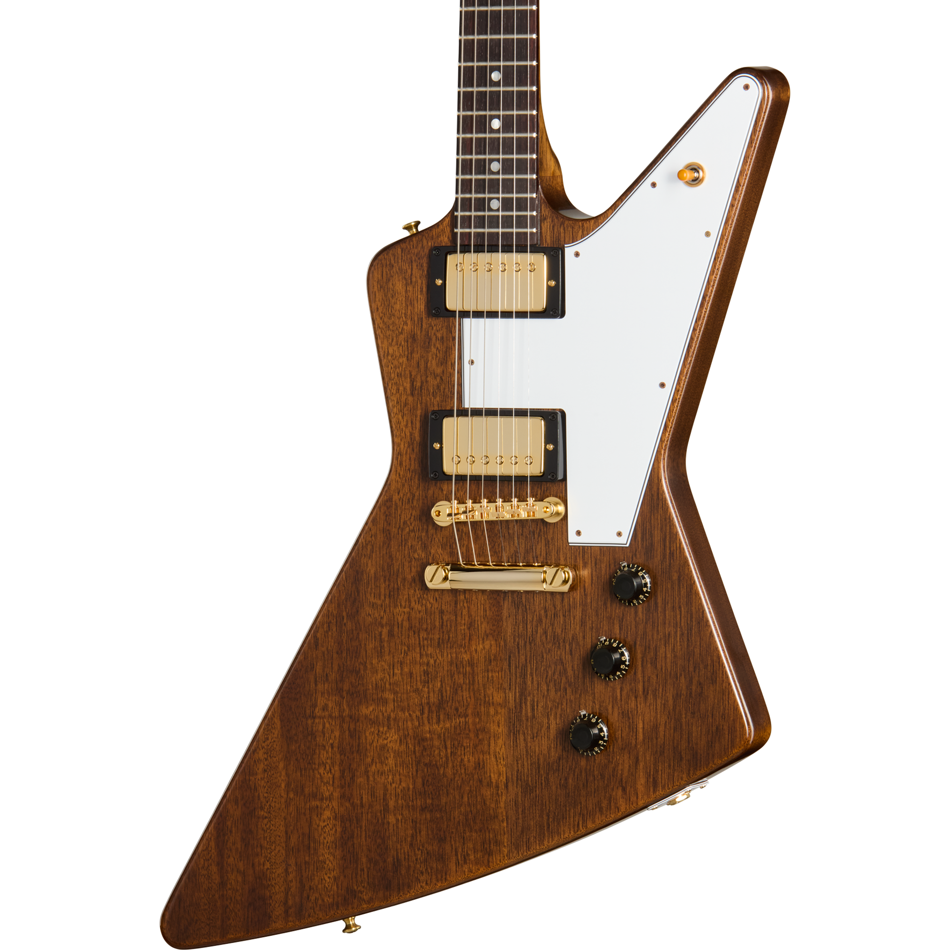 Gibson Custom 1958 Mahogany Explorer Reissue Electric Guitar - Antique Natural