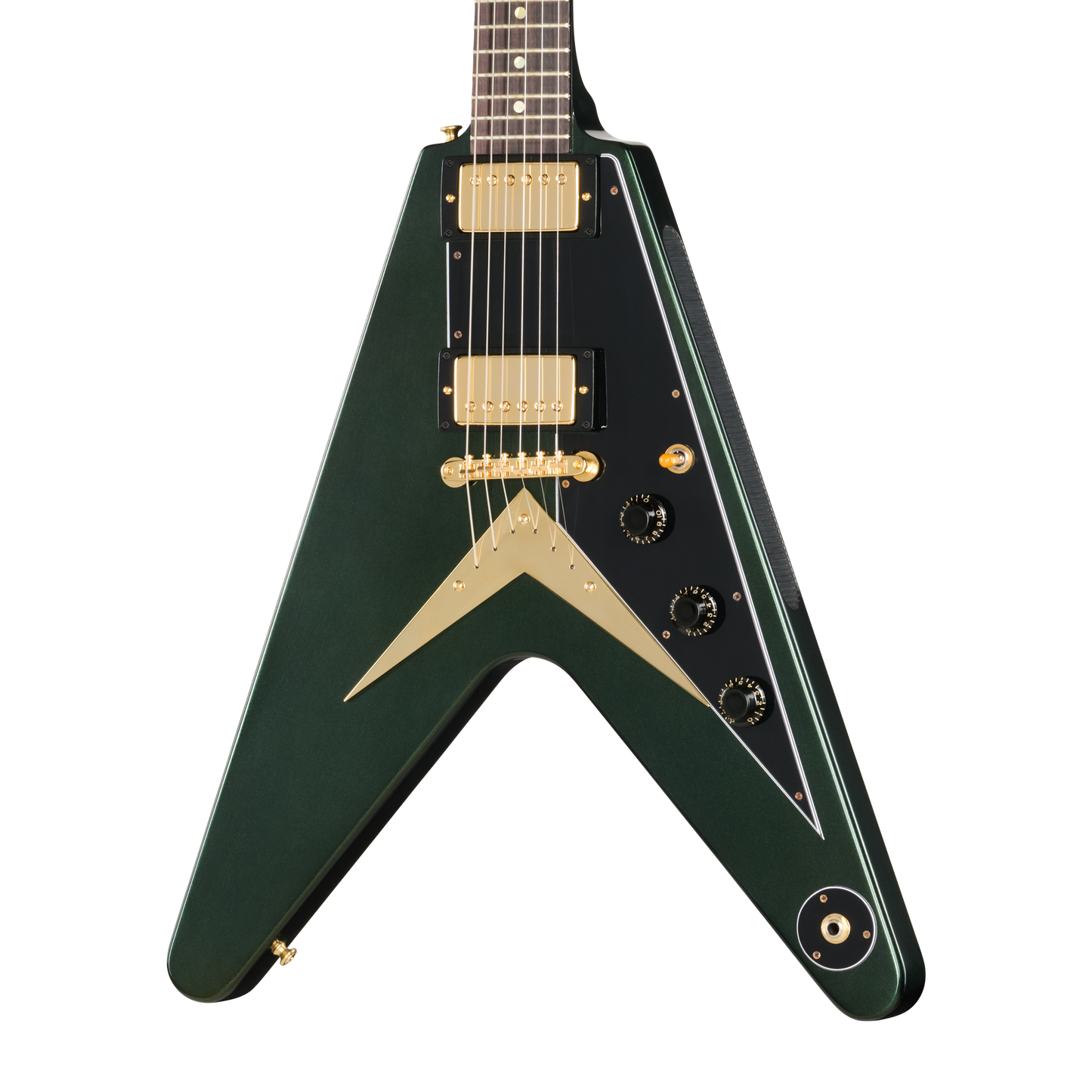 Gibson Custom 1958 Mahogany Flying V Reissue, VOS, British Racing Green