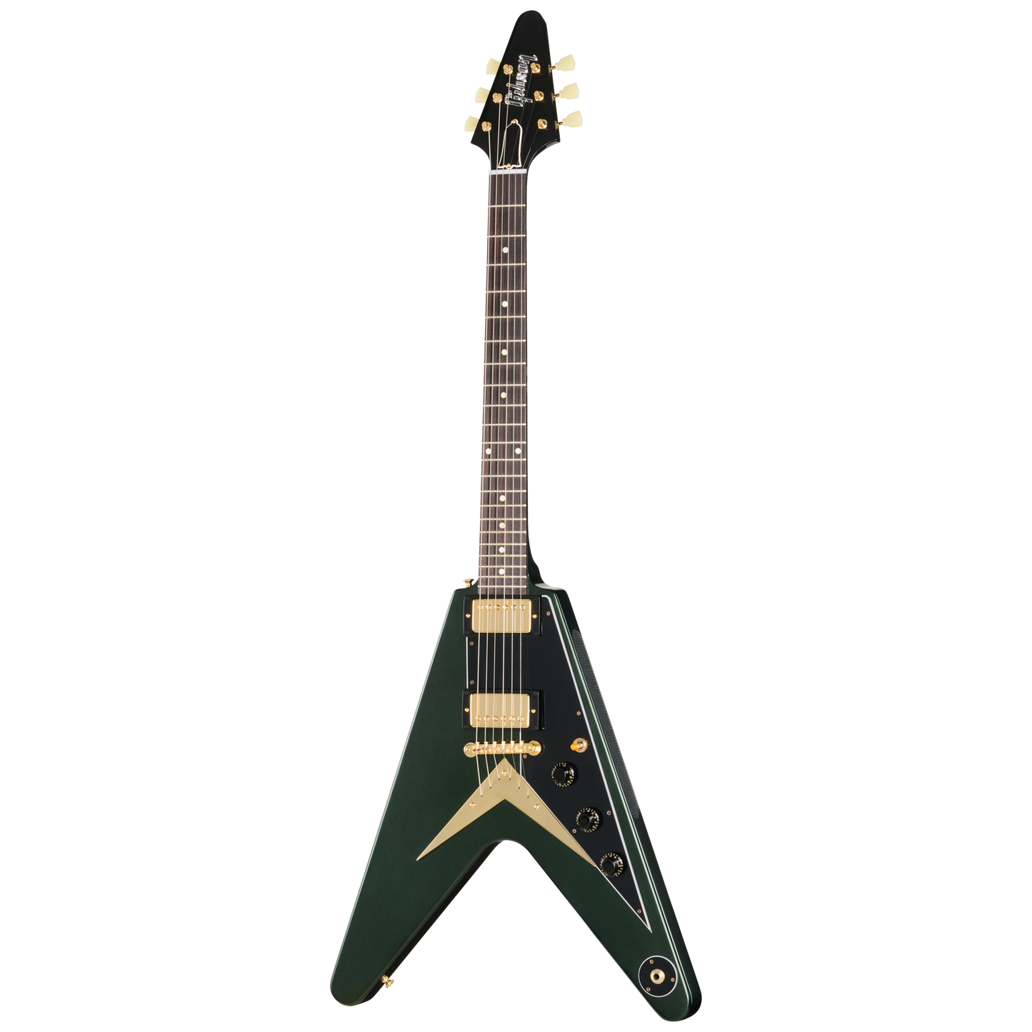 Gibson Custom 1958 Mahogany Flying V Reissue, VOS, British Racing Green