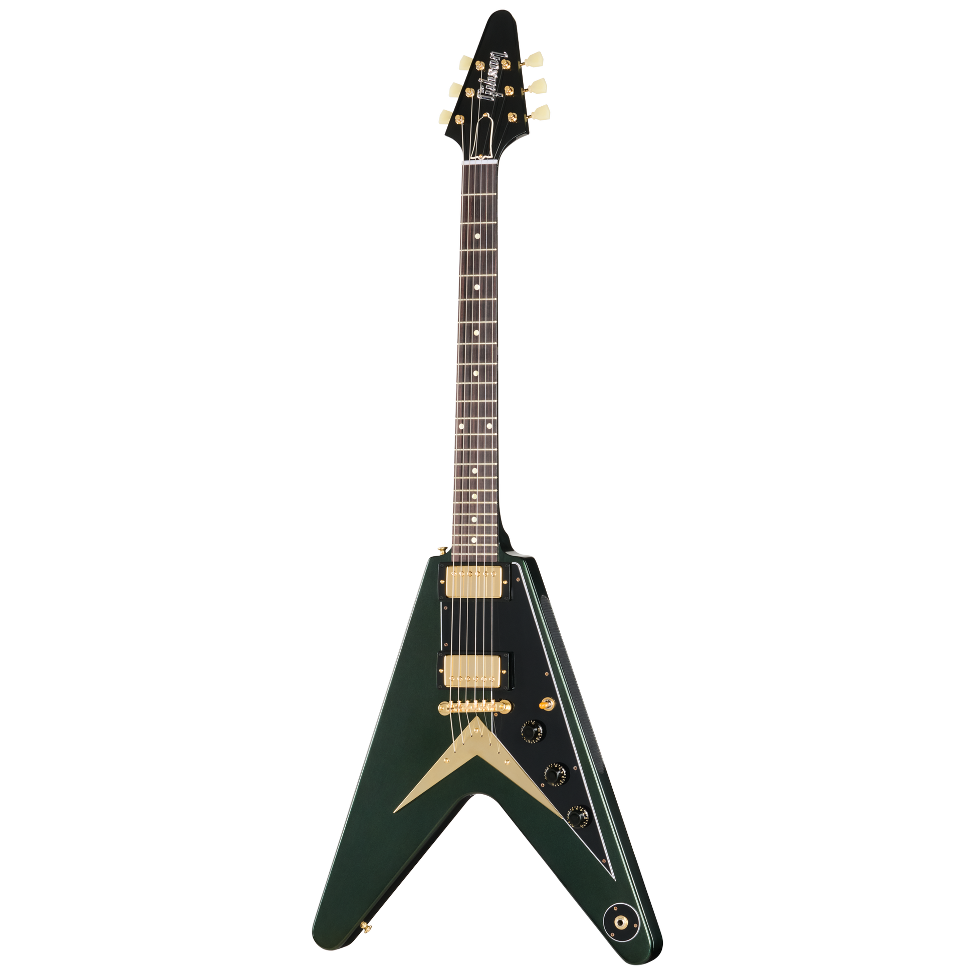 Gibson Custom 1958 Mahogany Flying V Reissue, VOS, British Racing Green