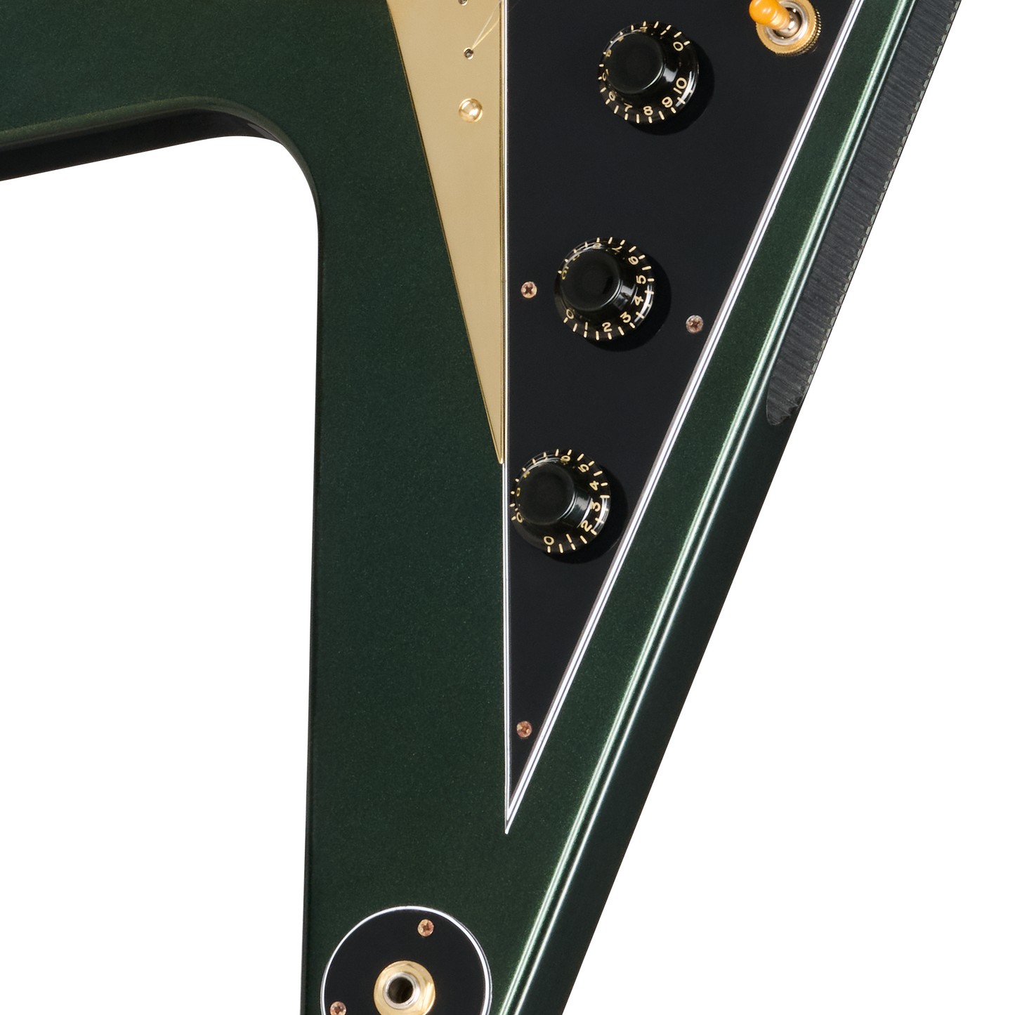Gibson Custom 1958 Mahogany Flying V Reissue, VOS, British Racing Green