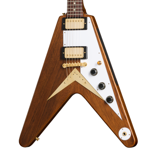 Gibson Custom 1958 Mahogany Flying V Reissue, VOS, Antique Natural