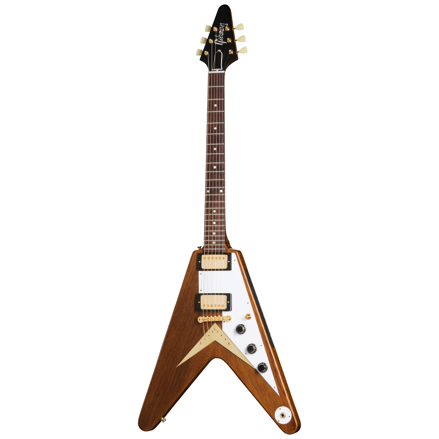 Gibson Custom 1958 Mahogany Flying V Reissue, VOS, Antique Natural