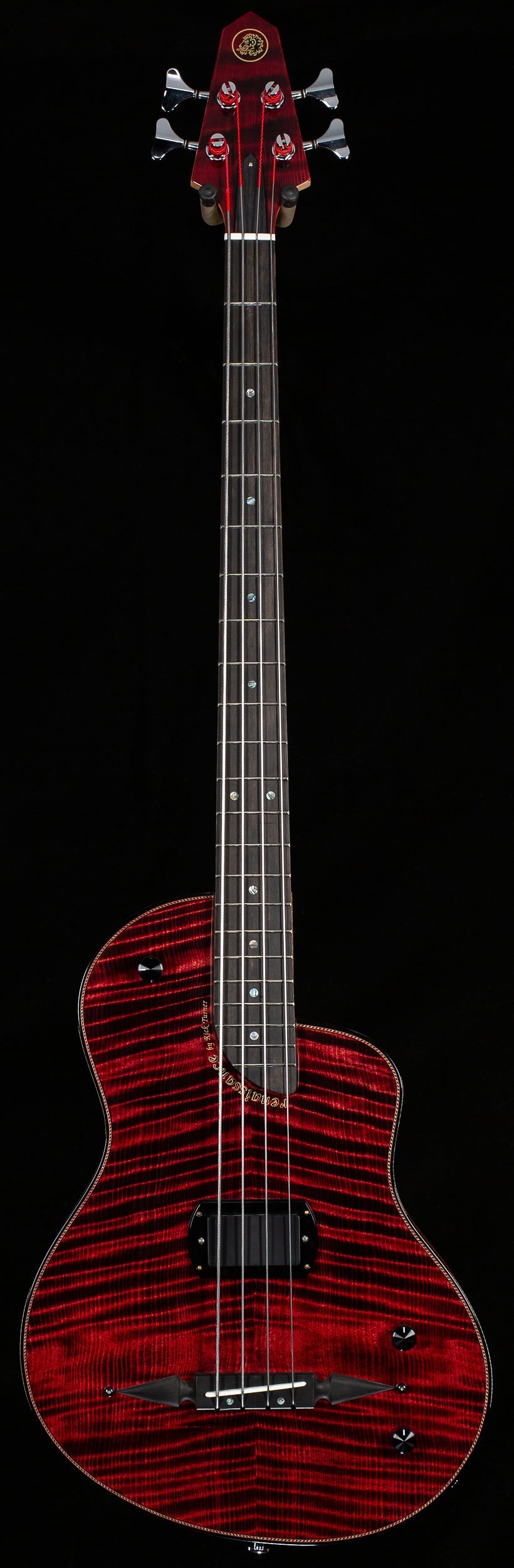 Rick Turner Renaissance RB-4 Standard Deuce Bass Flamed Redwood (929)