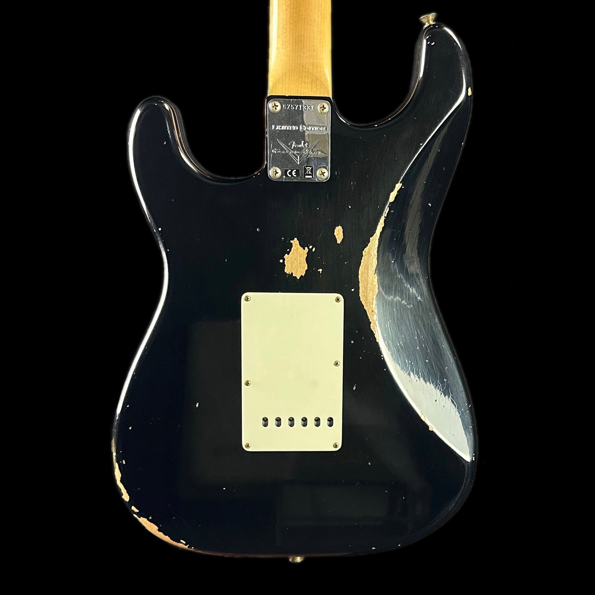 Fender Custom Shop Limited Edition 1968 Stratocaster Relic Aged Black w/case