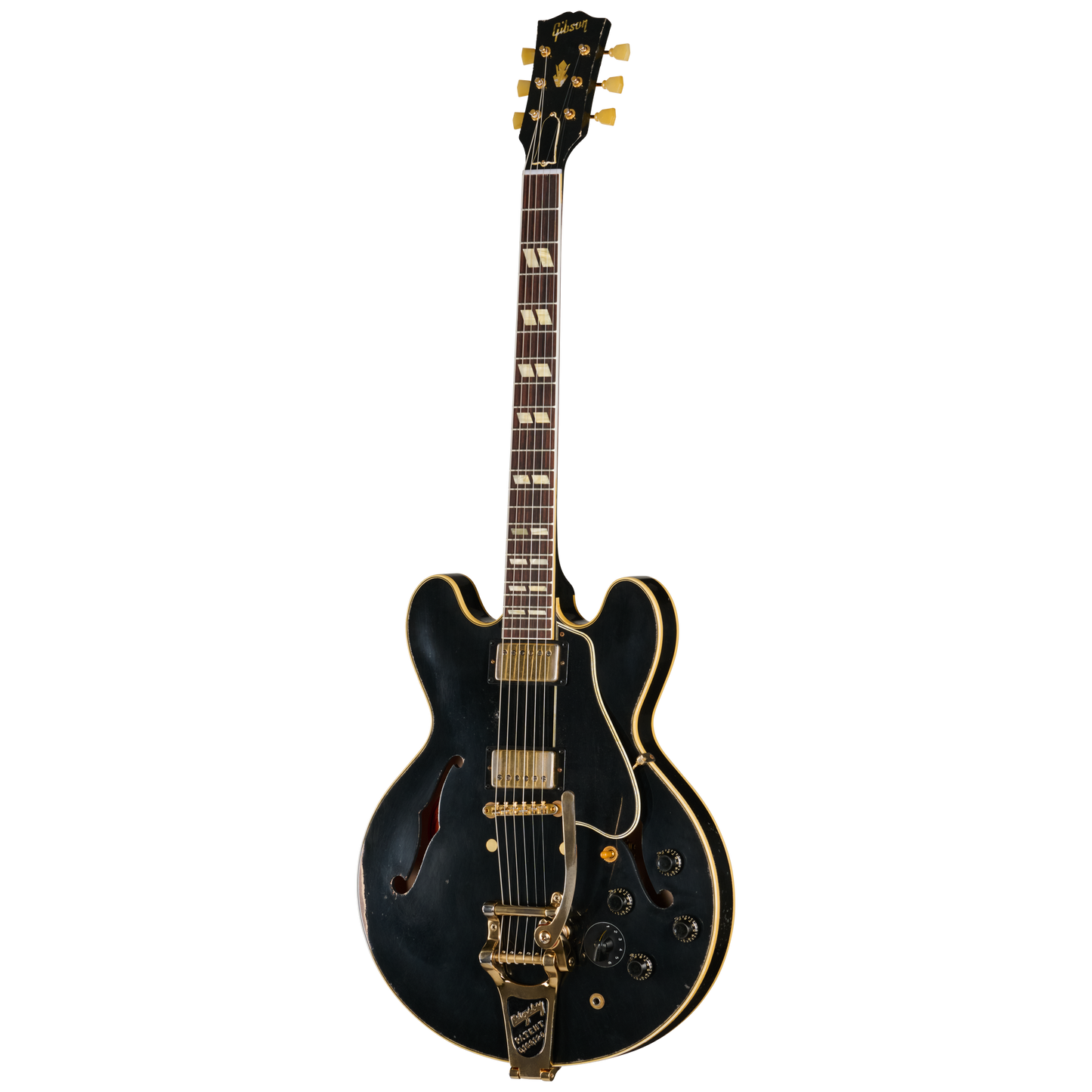 Gibson Custom Limited 59 ES 345 Varitone Bigsby Ebony Heavy Aged w/case