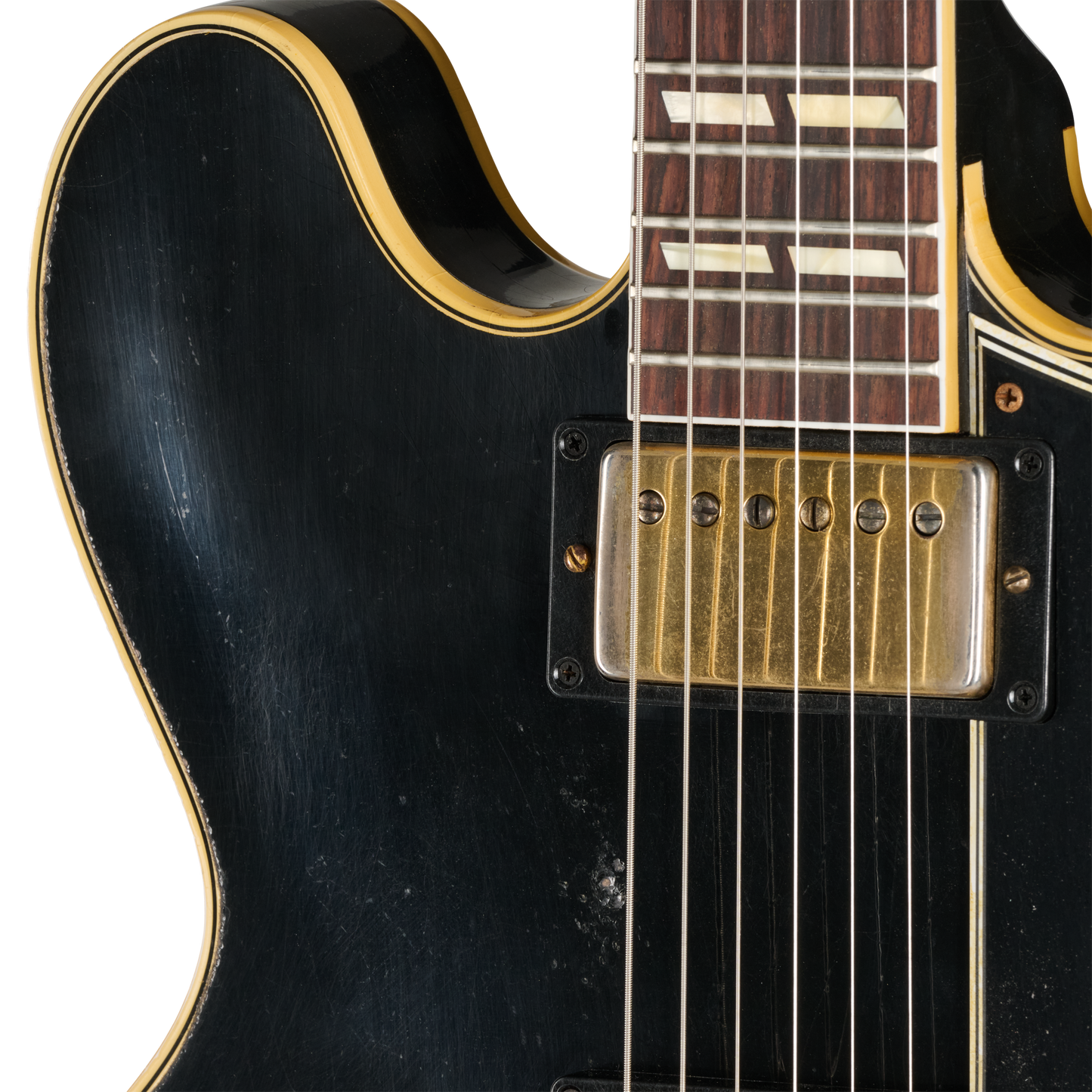 Gibson Custom LE 1959 ES-345 Reissue with Bigsby, Heavy Aged, Ebony