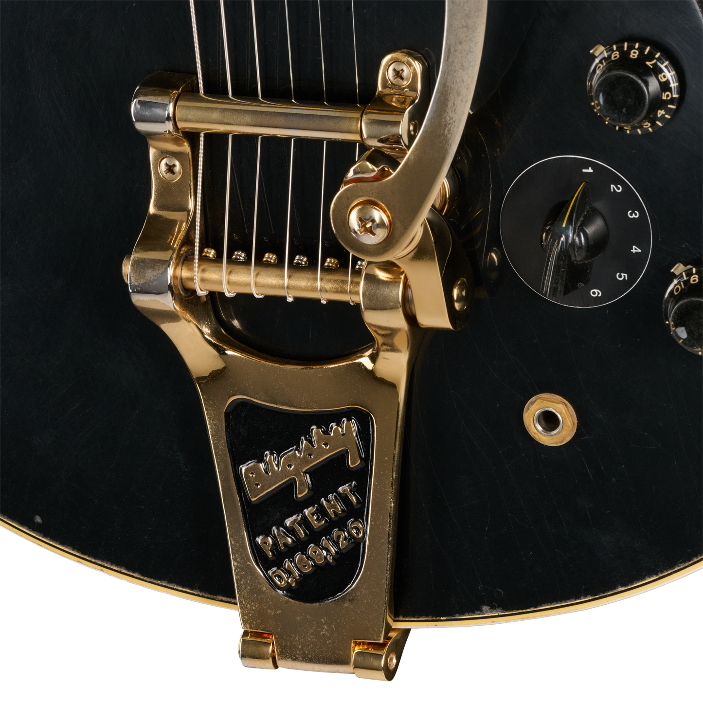 Gibson Custom LE 1959 ES-345 Reissue with Bigsby, Heavy Aged, Ebony