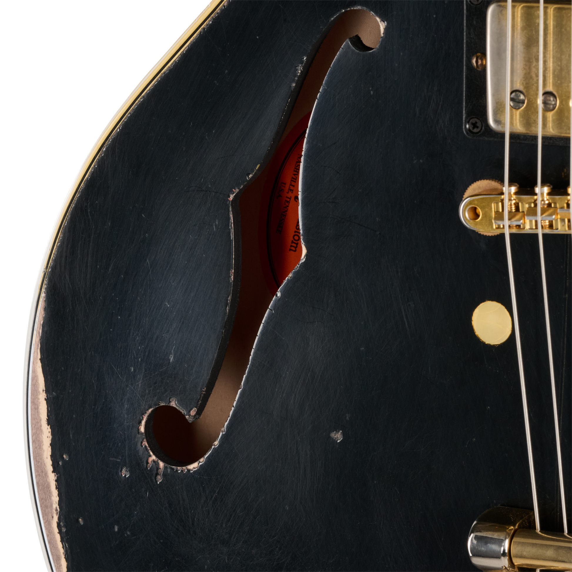 Gibson Custom LE 1959 ES-345 Reissue with Bigsby, Heavy Aged, Ebony
