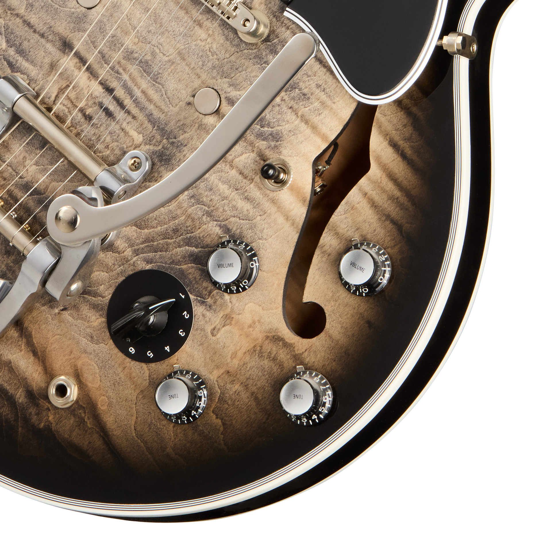 Gibson Custom Gary Clark Jr. ES-355, VOS, Cobra Burst